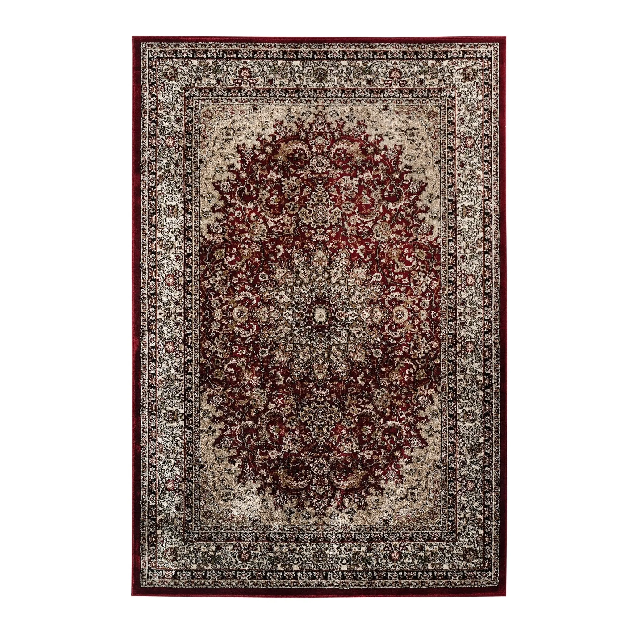 Hollywood Collection Floral Area Rug