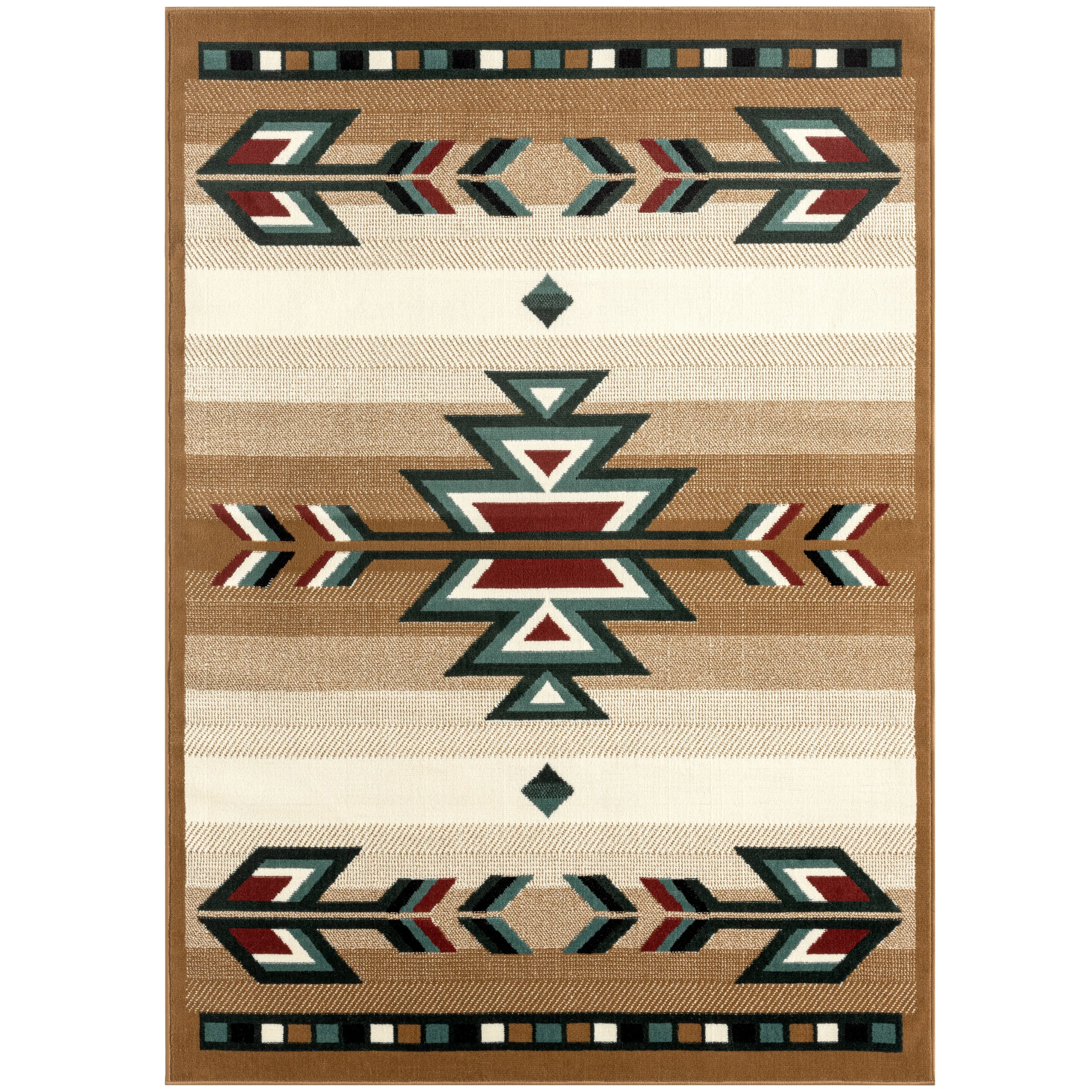 Home Dynamix Premium Sagrada Southwestern Geometric Area Rug