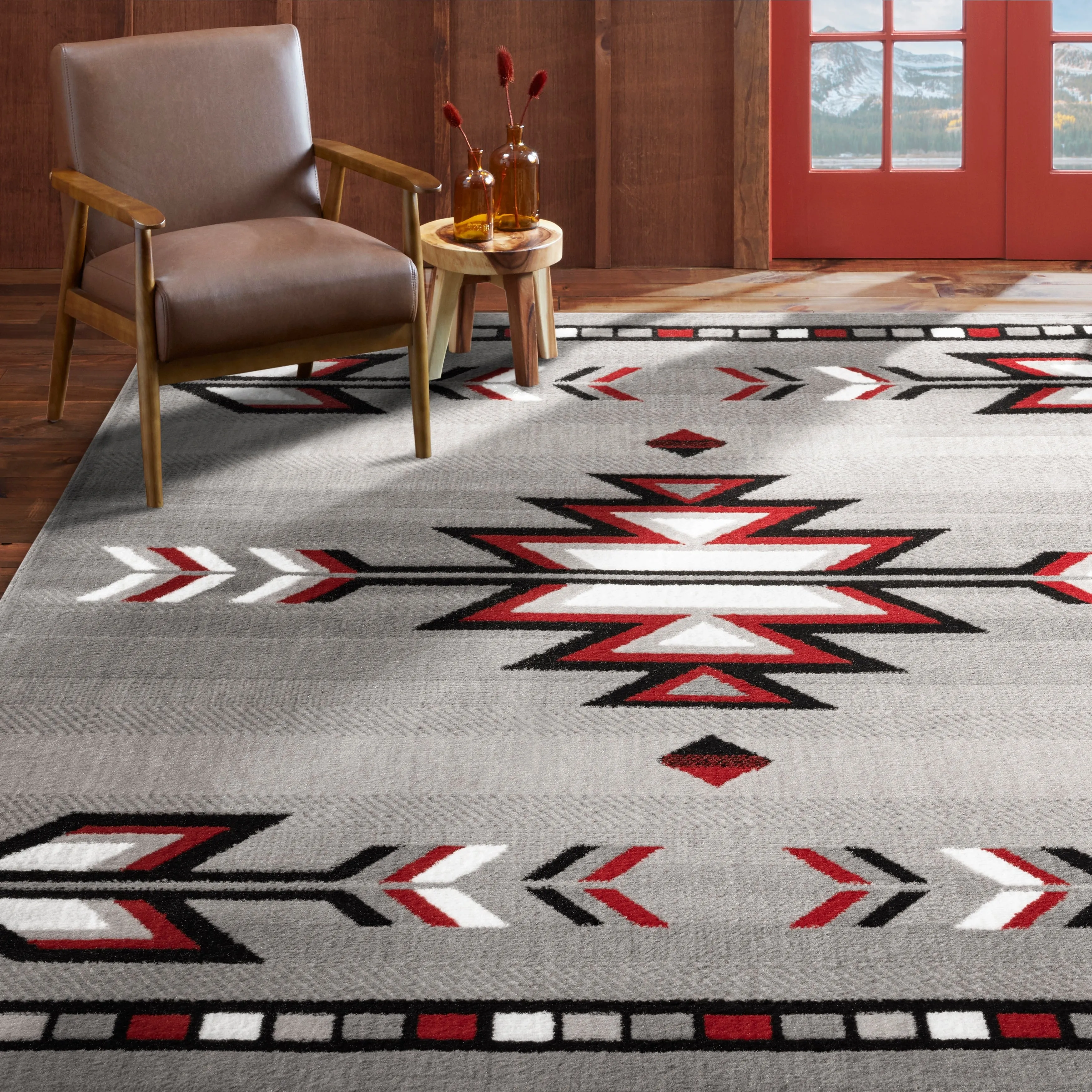 Home Dynamix Premium Sagrada Southwestern Geometric Area Rug