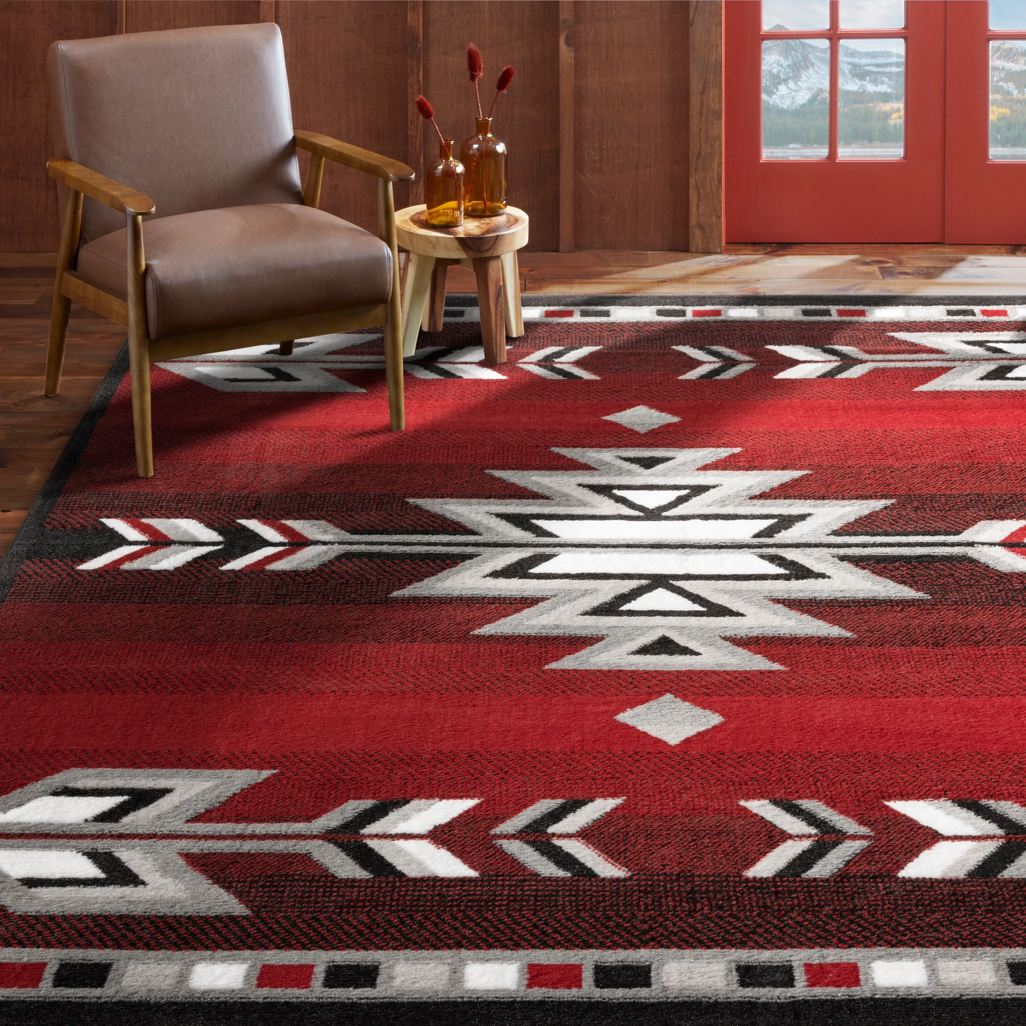 Home Dynamix Premium Sagrada Southwestern Geometric Area Rug