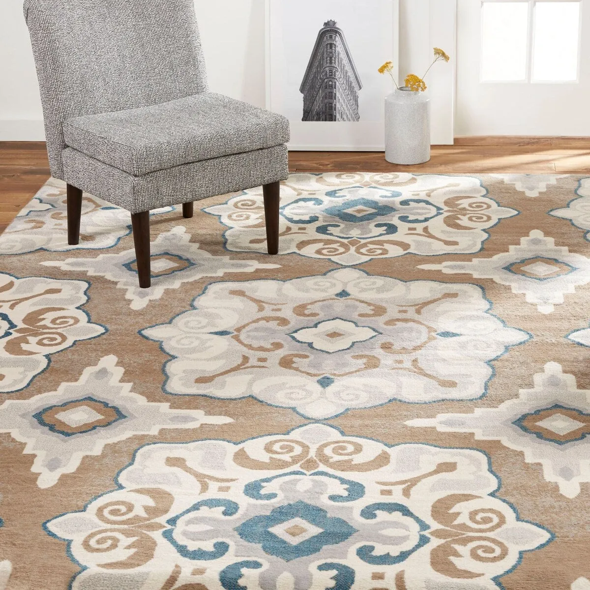 Home Dynamix Tremont Salem Transitional Patterned Area Rug