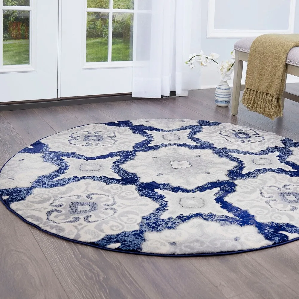 Home Dynamix Tremont Salem Transitional Patterned Area Rug