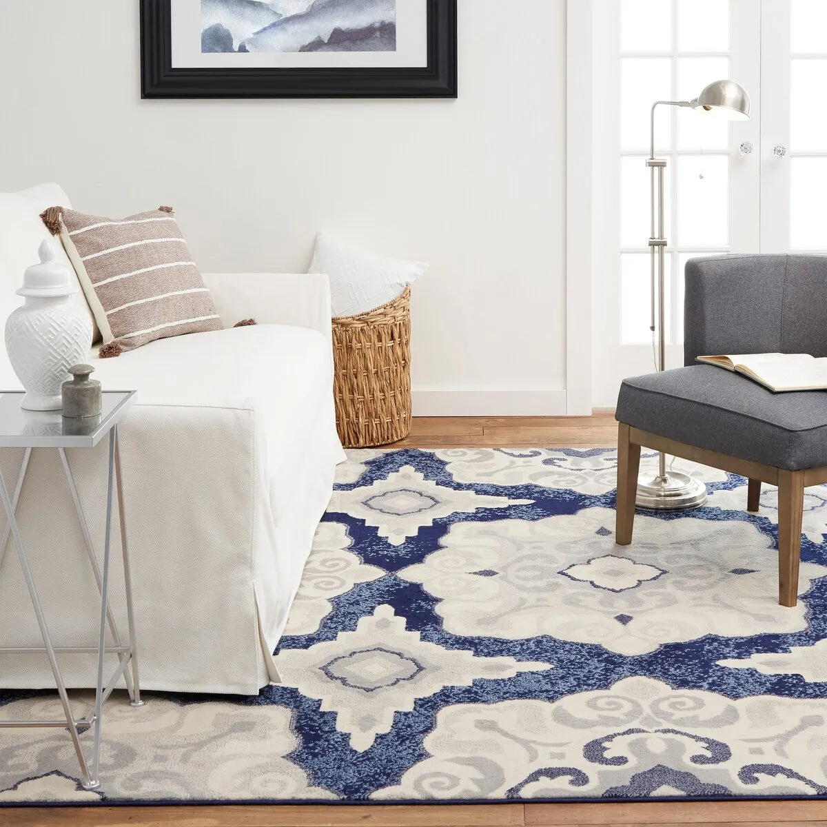 Home Dynamix Tremont Salem Transitional Patterned Area Rug