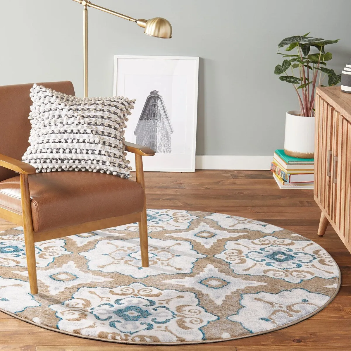 Home Dynamix Tremont Salem Transitional Patterned Area Rug
