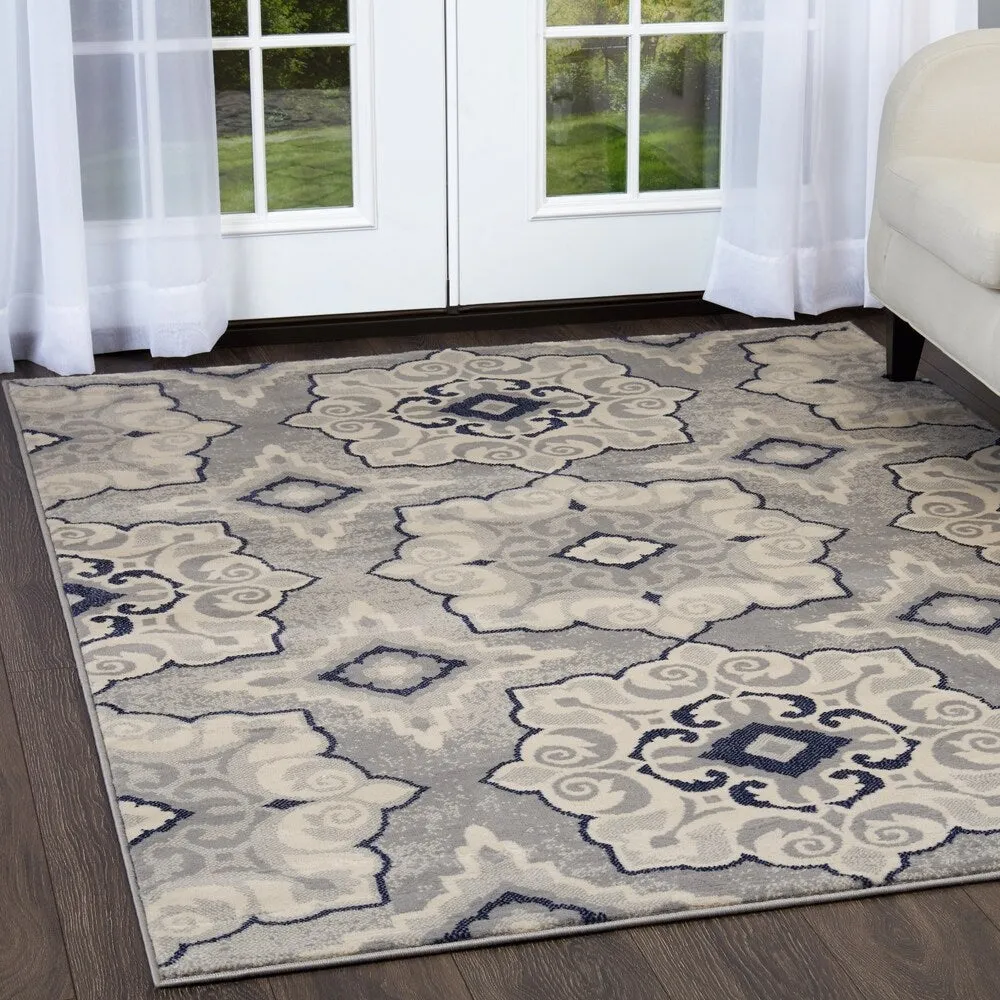 Home Dynamix Tremont Salem Transitional Patterned Area Rug