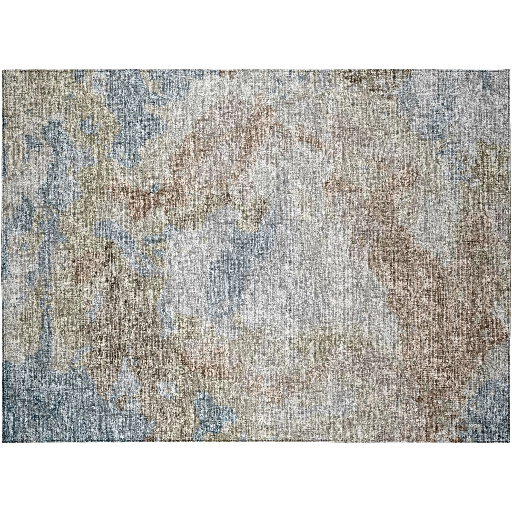 Indoor/ Outdoor Accord Modern Polyester Washable Rug New