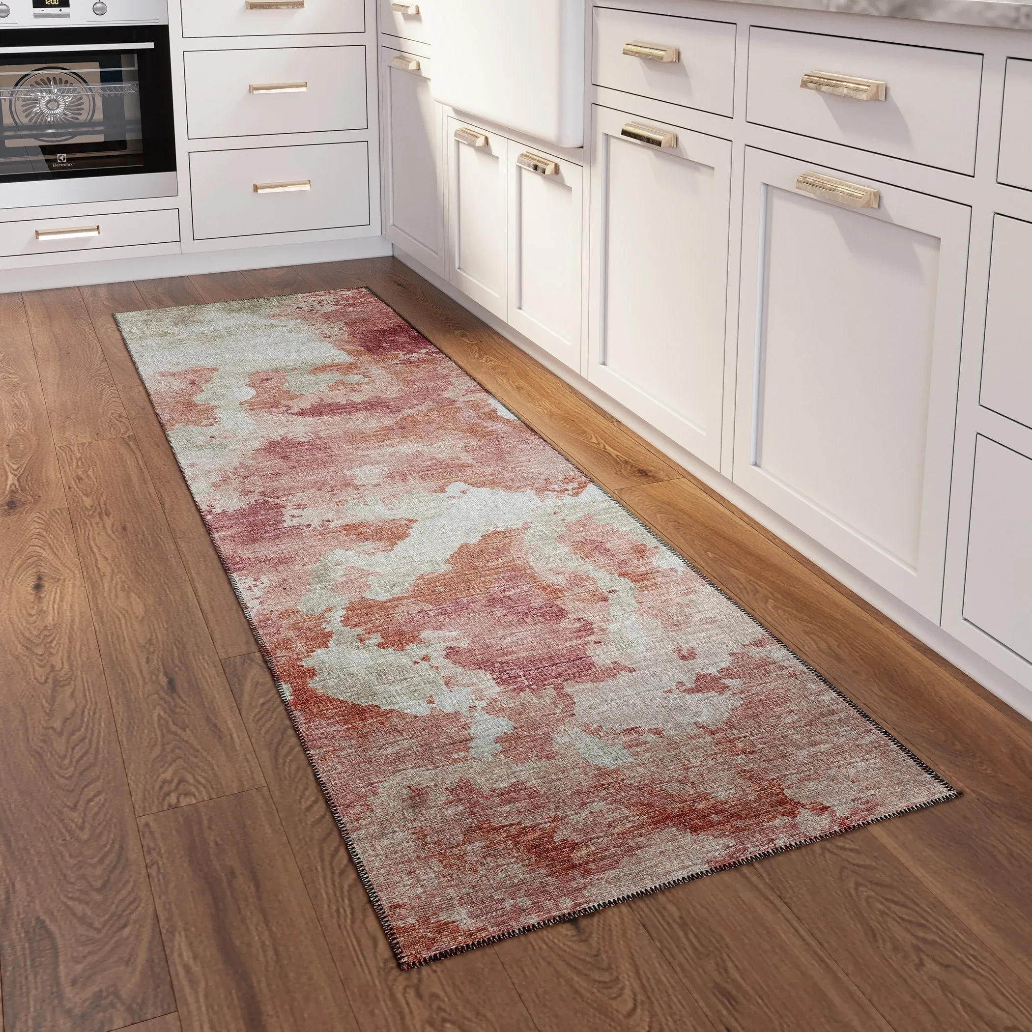 Indoor/ Outdoor Accord Modern Polyester Washable Rug New