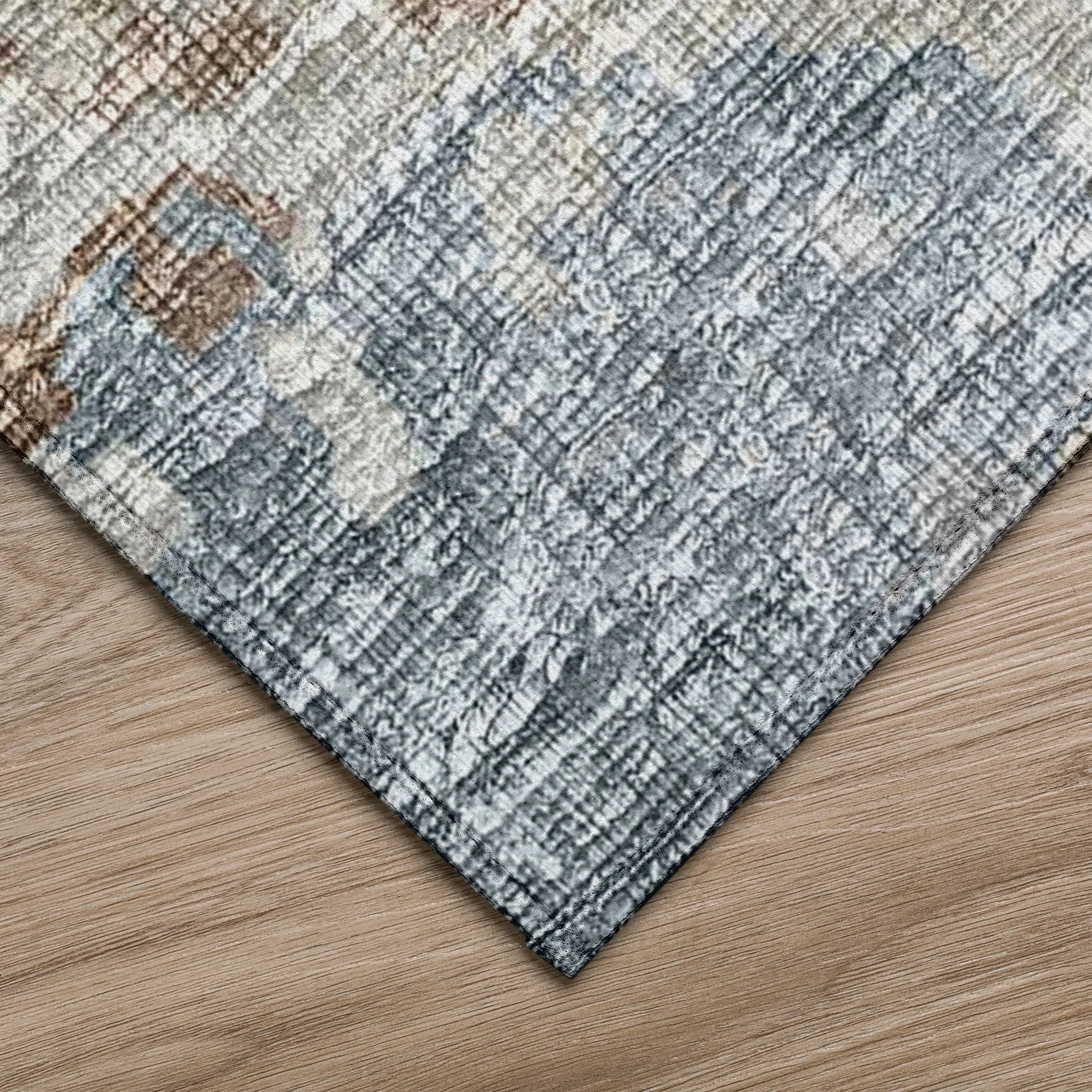Indoor/ Outdoor Accord Modern Polyester Washable Rug New