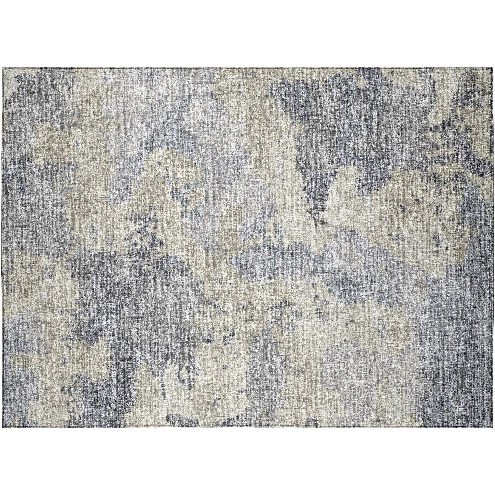 Indoor/ Outdoor Accord Modern Polyester Washable Rug New
