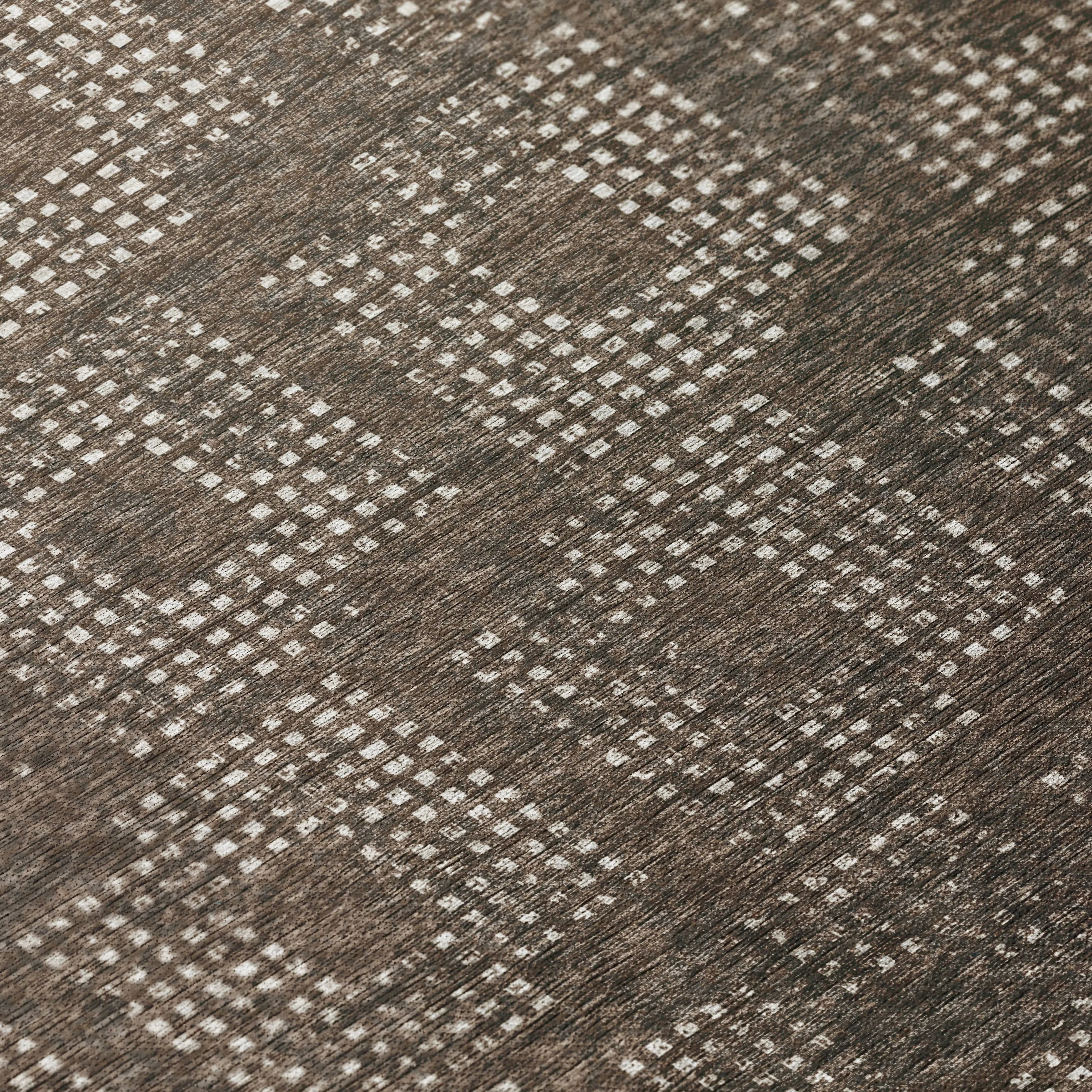 Indoor/ Outdoor Eleanor Modern Houndstooth Washable Rug