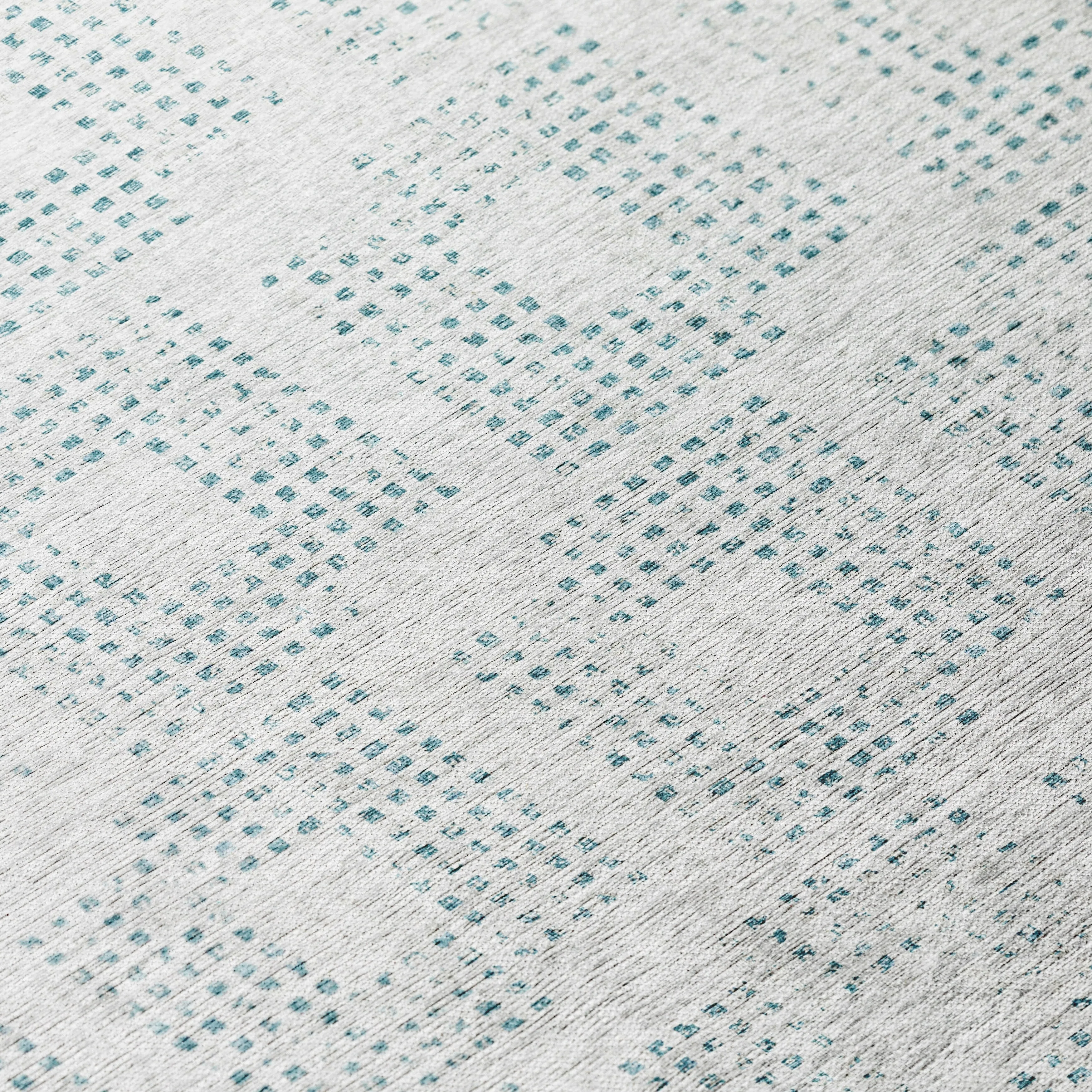Indoor/ Outdoor Eleanor Modern Houndstooth Washable Rug