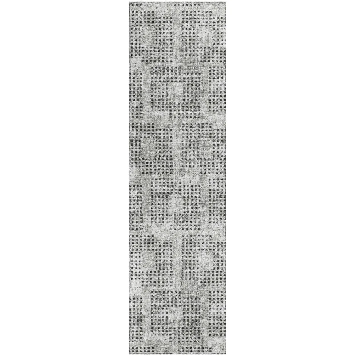 Indoor/ Outdoor Eleanor Modern Houndstooth Washable Rug