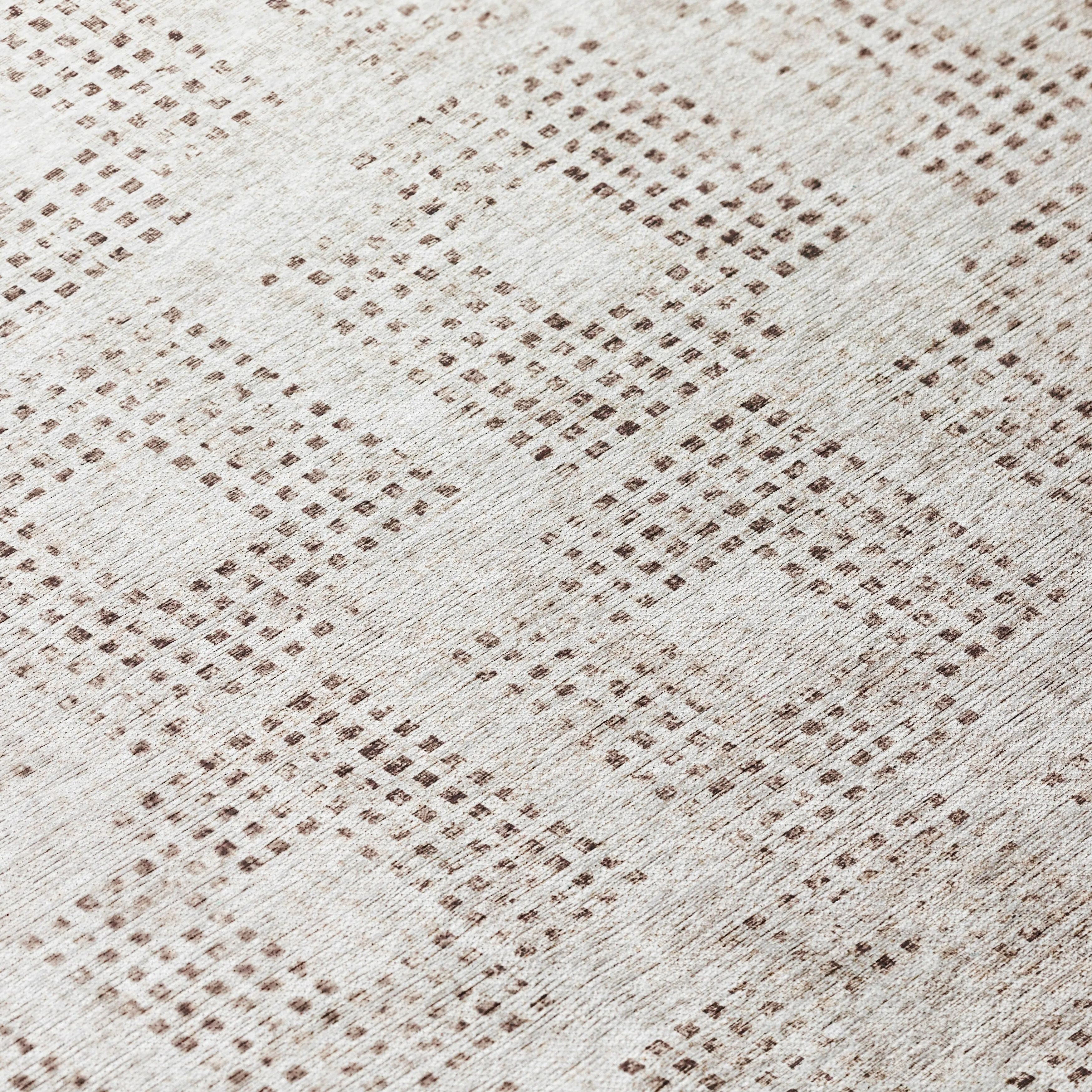 Indoor/ Outdoor Eleanor Modern Houndstooth Washable Rug