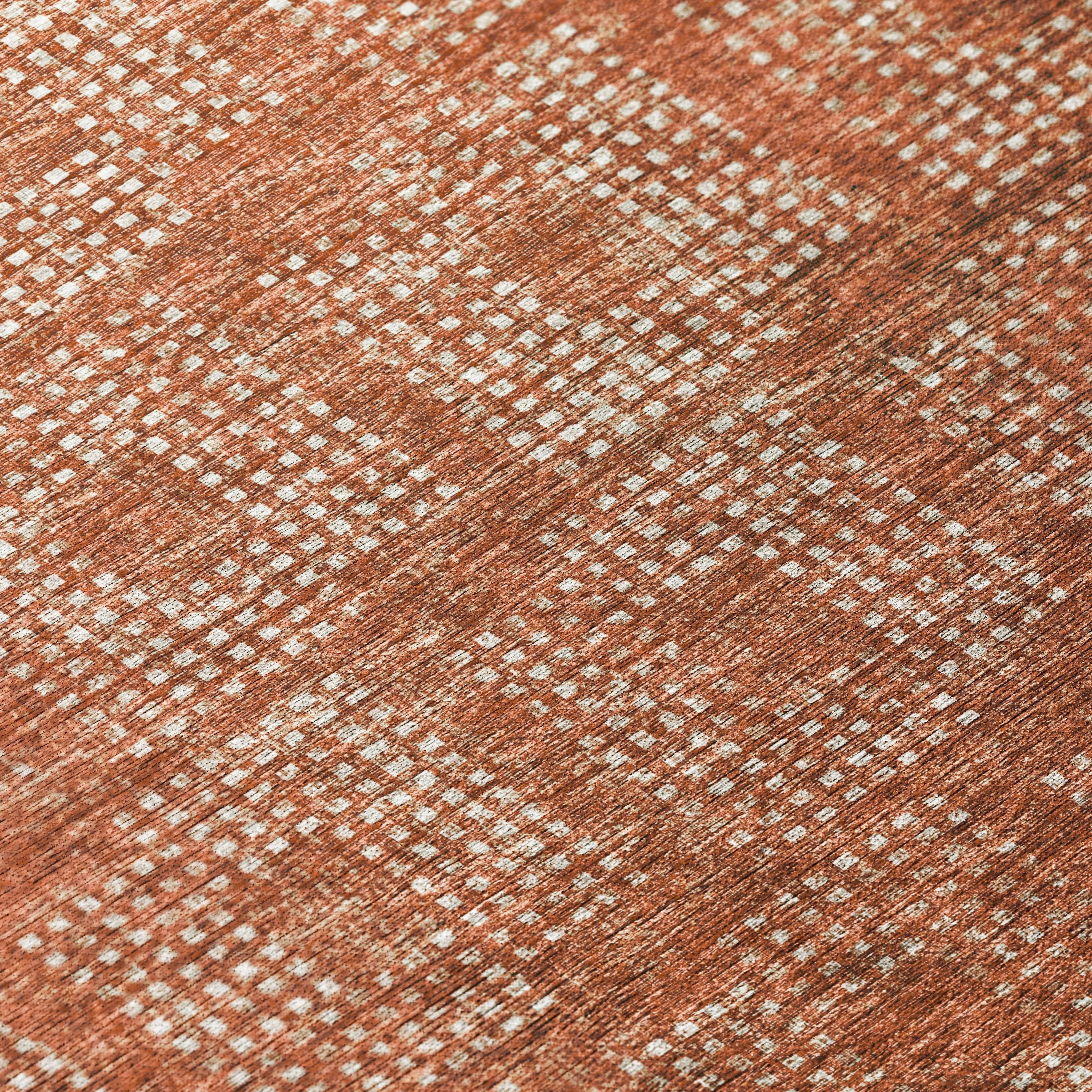 Indoor/ Outdoor Eleanor Modern Houndstooth Washable Rug