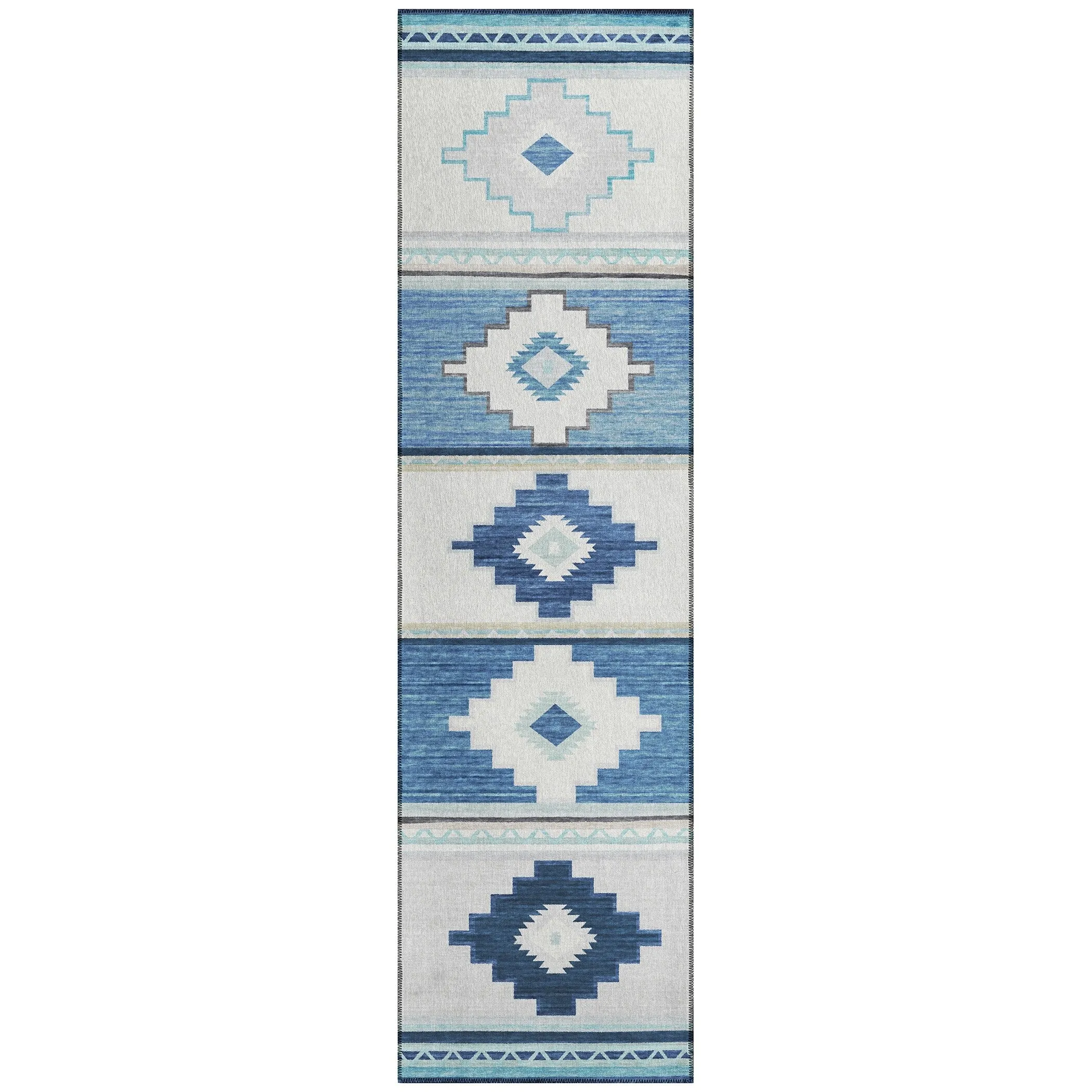 Indoor/ Outdoor Sonora Boho Medallions Washable Rug