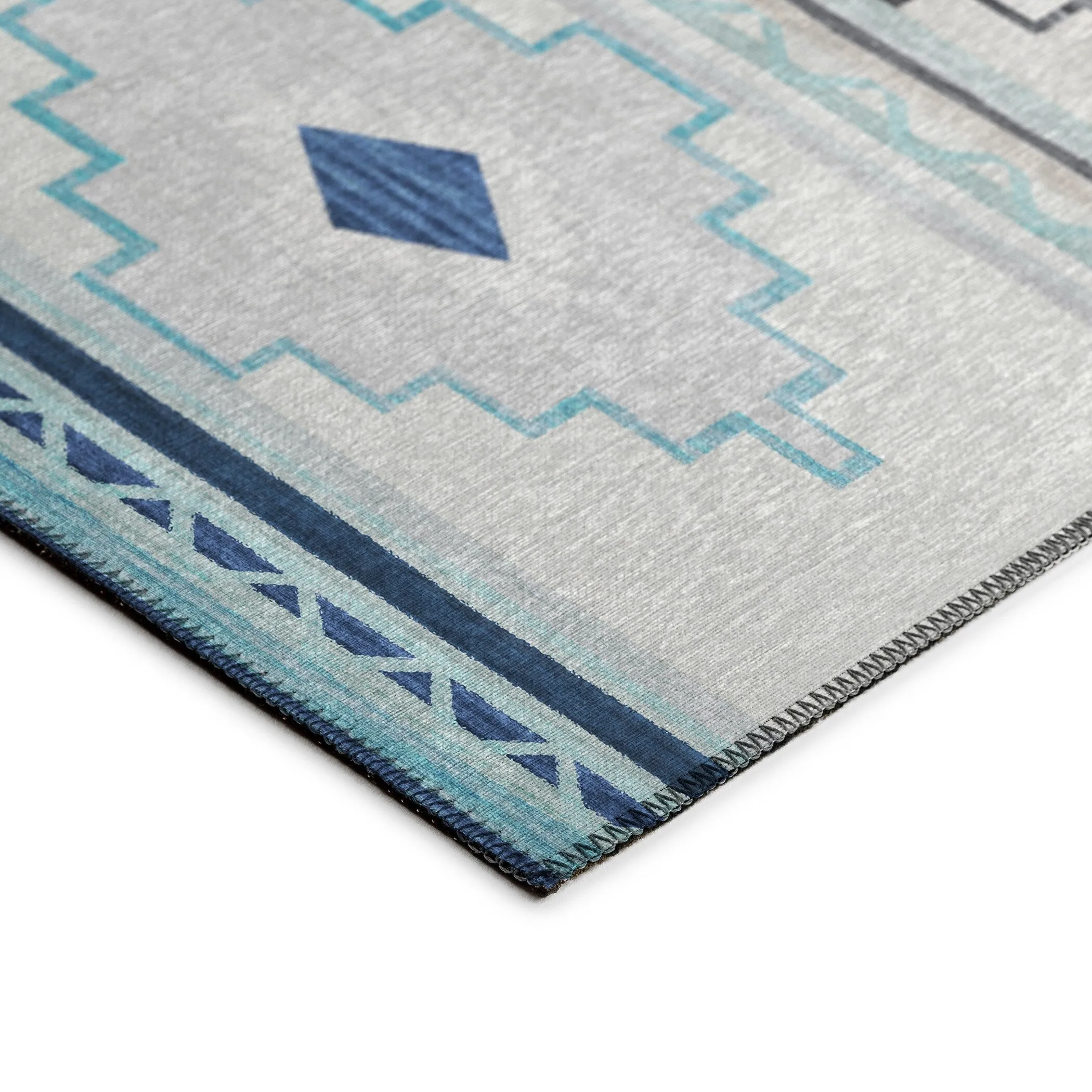 Indoor/ Outdoor Sonora Boho Medallions Washable Rug