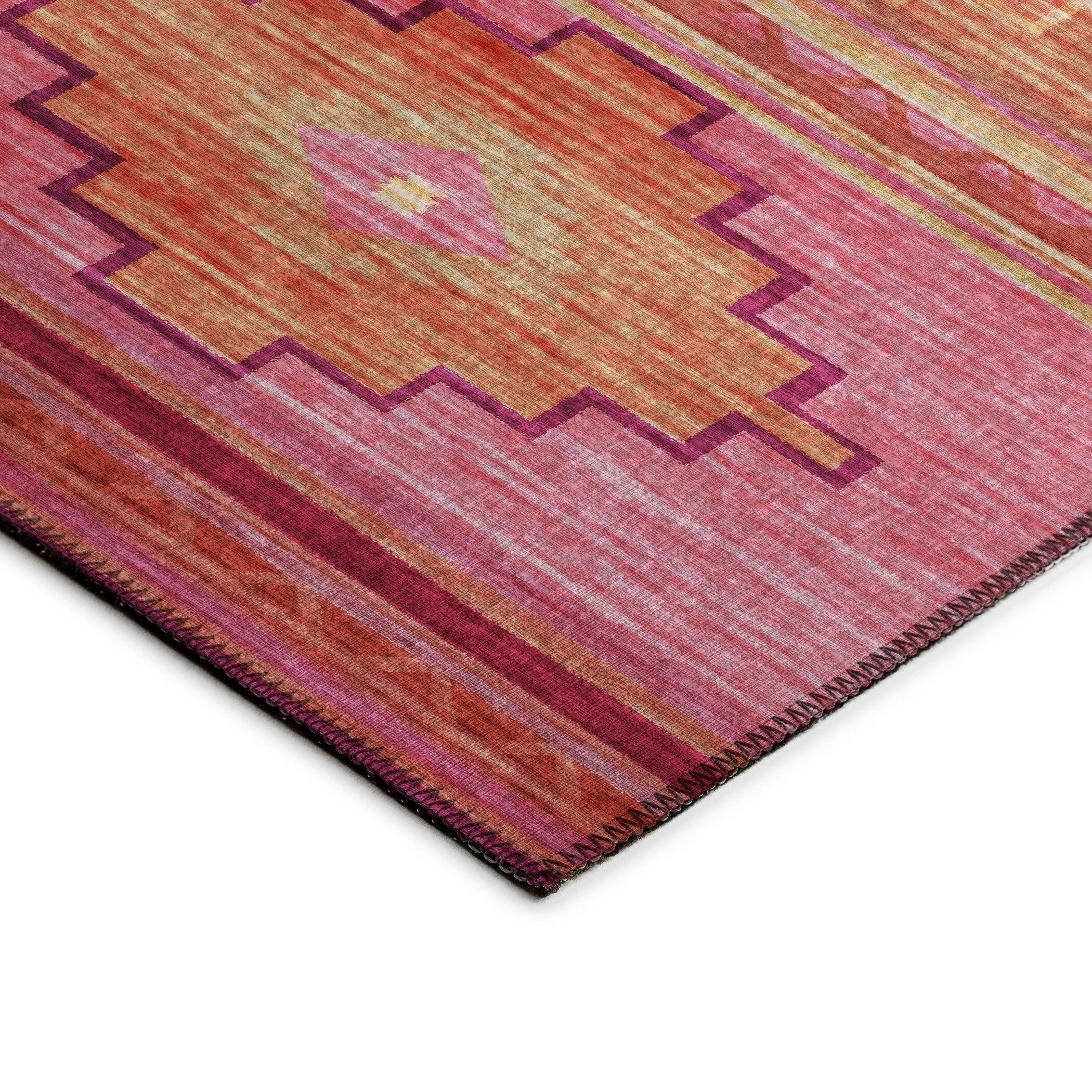 Indoor/ Outdoor Sonora Boho Medallions Washable Rug