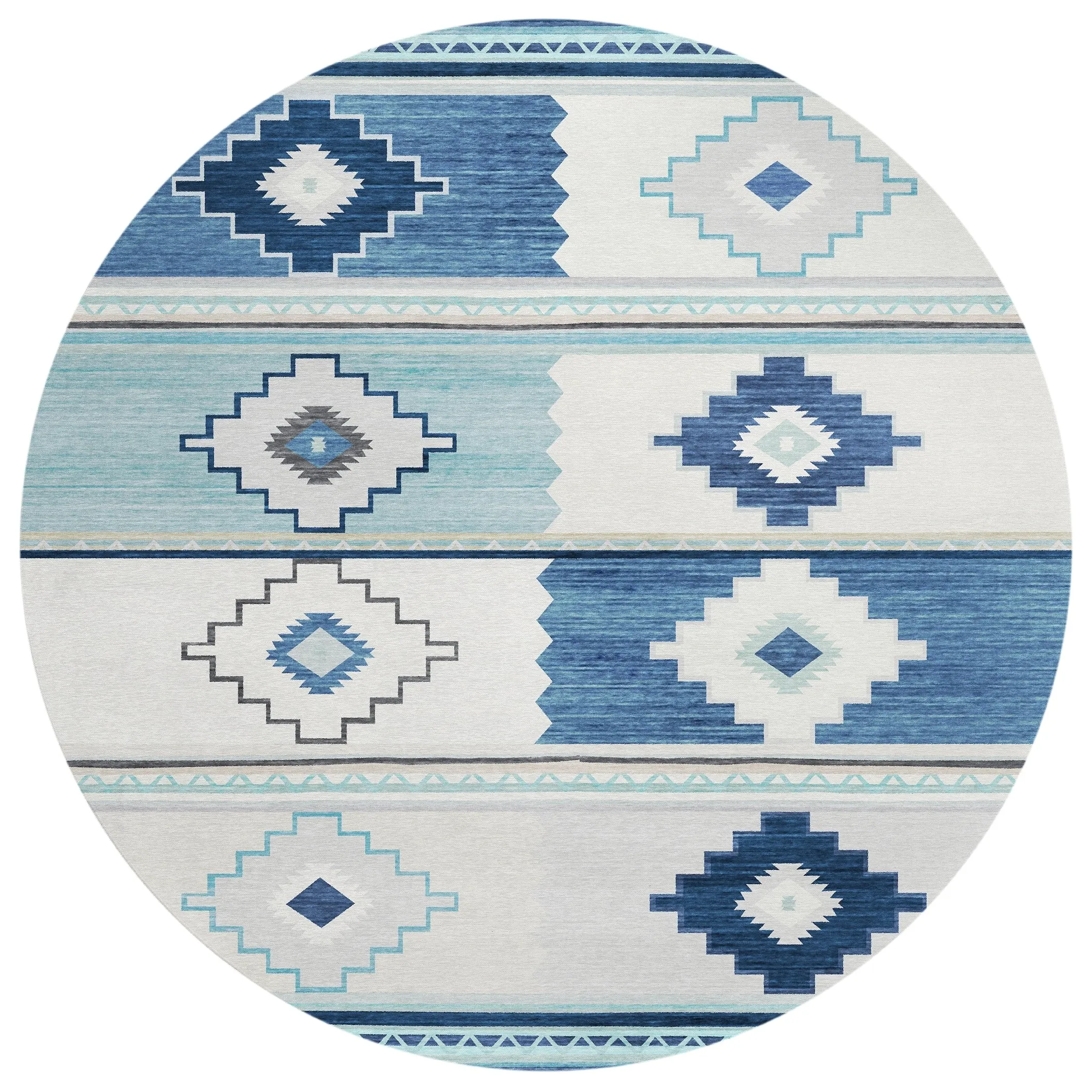 Indoor/ Outdoor Sonora Boho Medallions Washable Rug