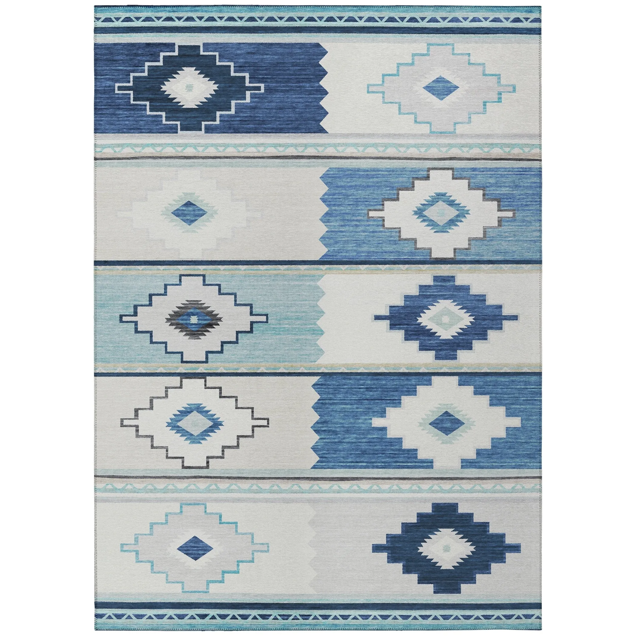 Indoor/ Outdoor Sonora Boho Medallions Washable Rug