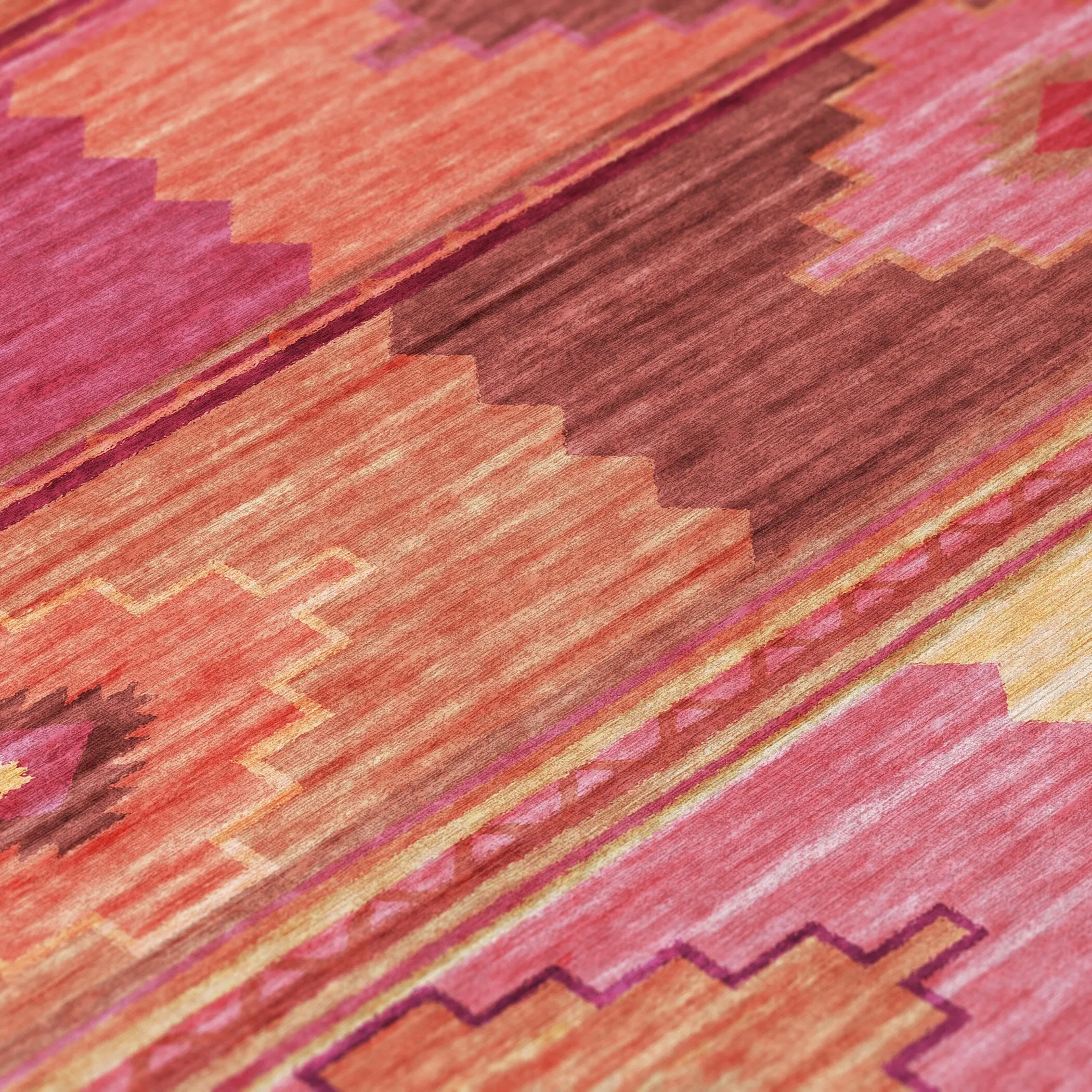 Indoor/ Outdoor Sonora Boho Medallions Washable Rug