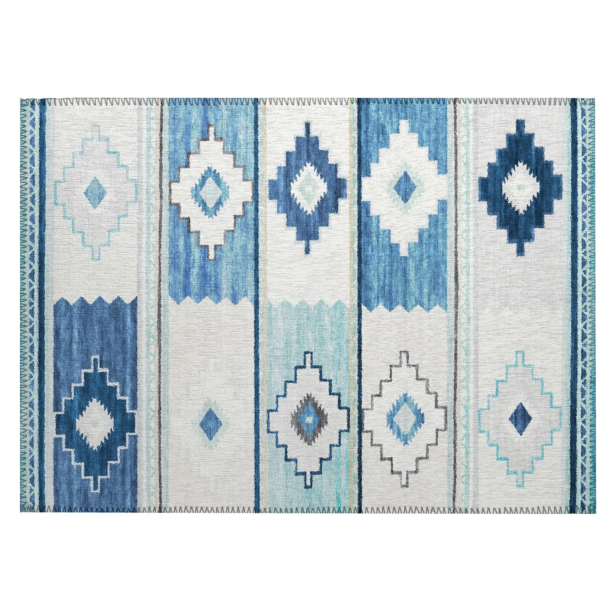 Indoor/ Outdoor Sonora Boho Medallions Washable Rug