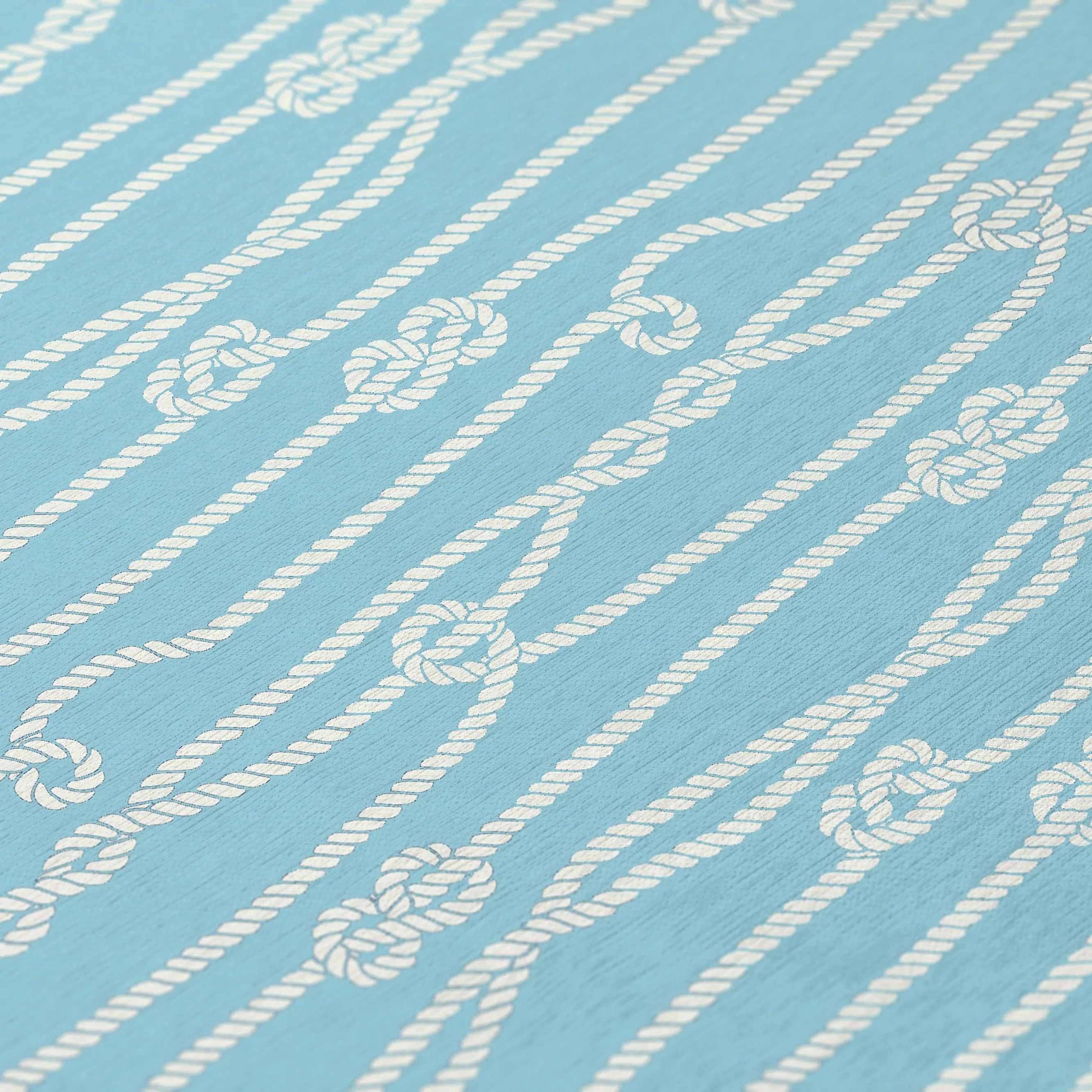 Indoor/Outdoor Harpswell Ocean Rope Washable Rug