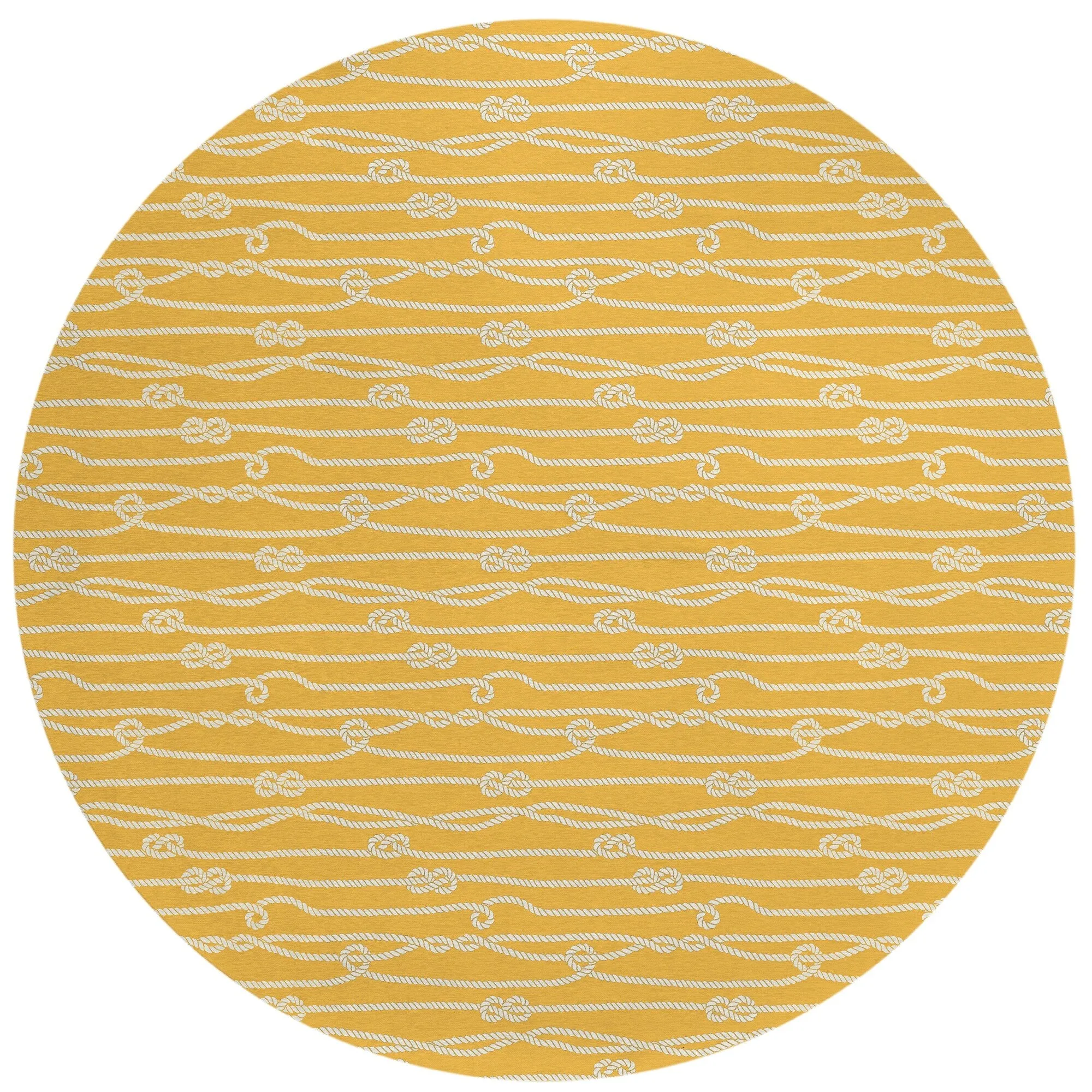 Indoor/Outdoor Harpswell Ocean Rope Washable Rug