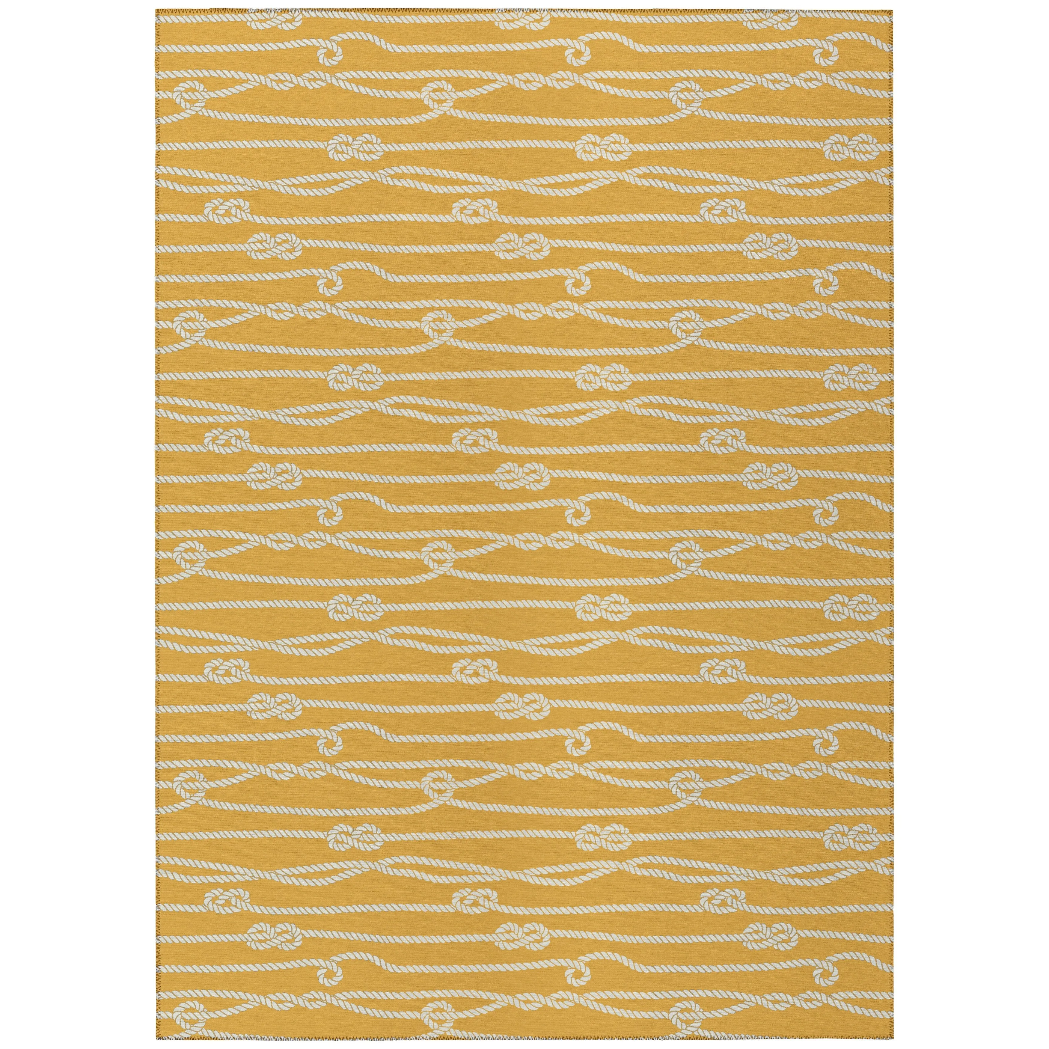 Indoor/Outdoor Harpswell Ocean Rope Washable Rug