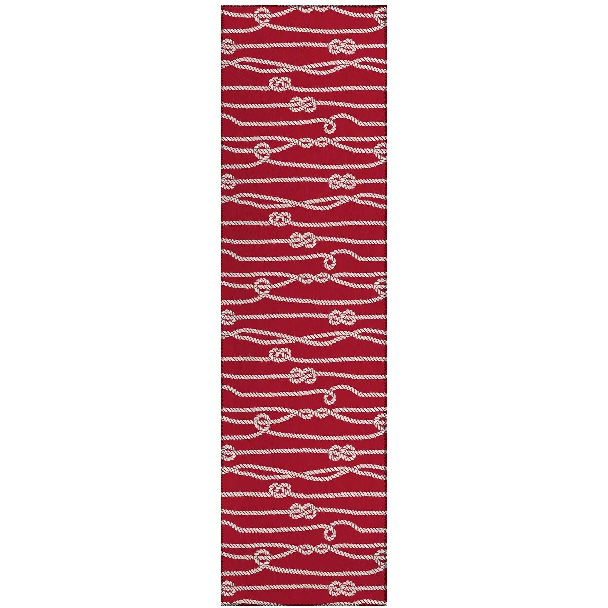 Indoor/Outdoor Harpswell Ocean Rope Washable Rug