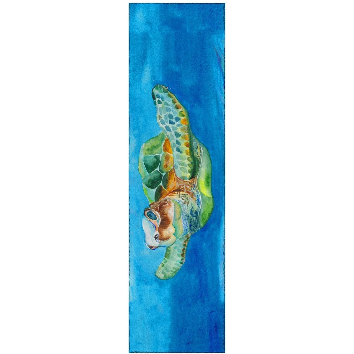Indoor/Outdoor Harpswell Turtle Washable Rug