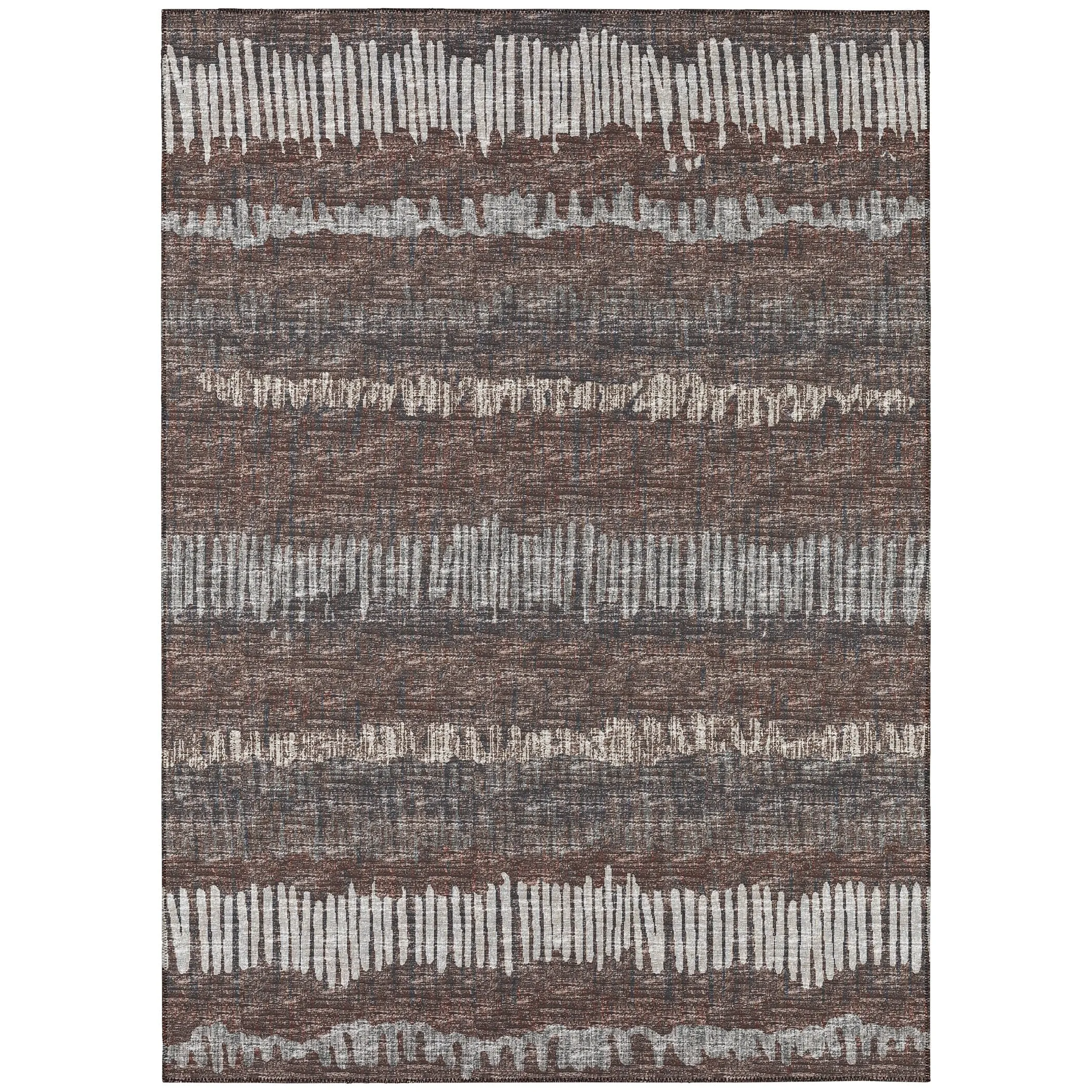 Indoor/Outdoor Rylee Sketches Washable Rug New.