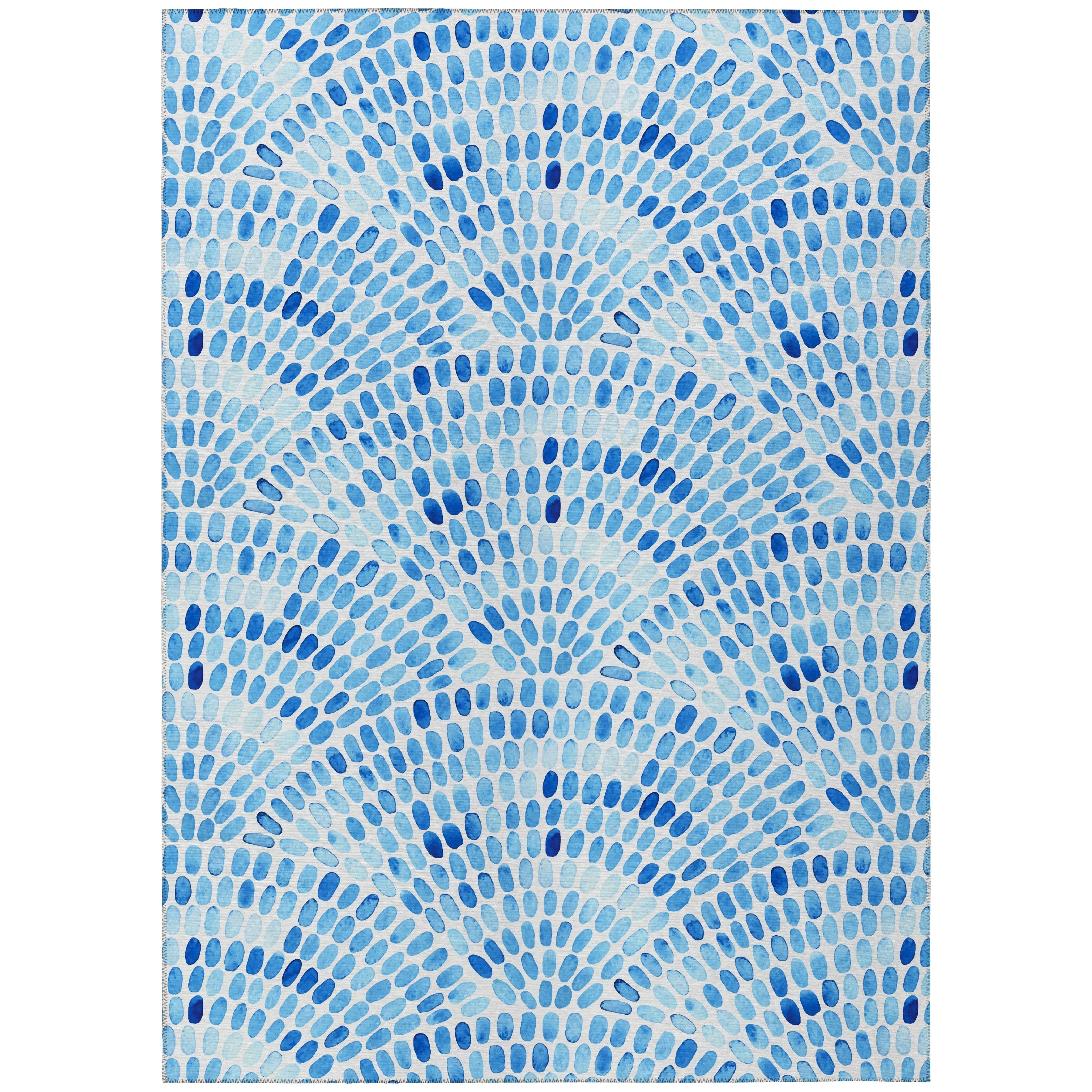 Indoor/Outdoor Surfside Modern Washable Rug
