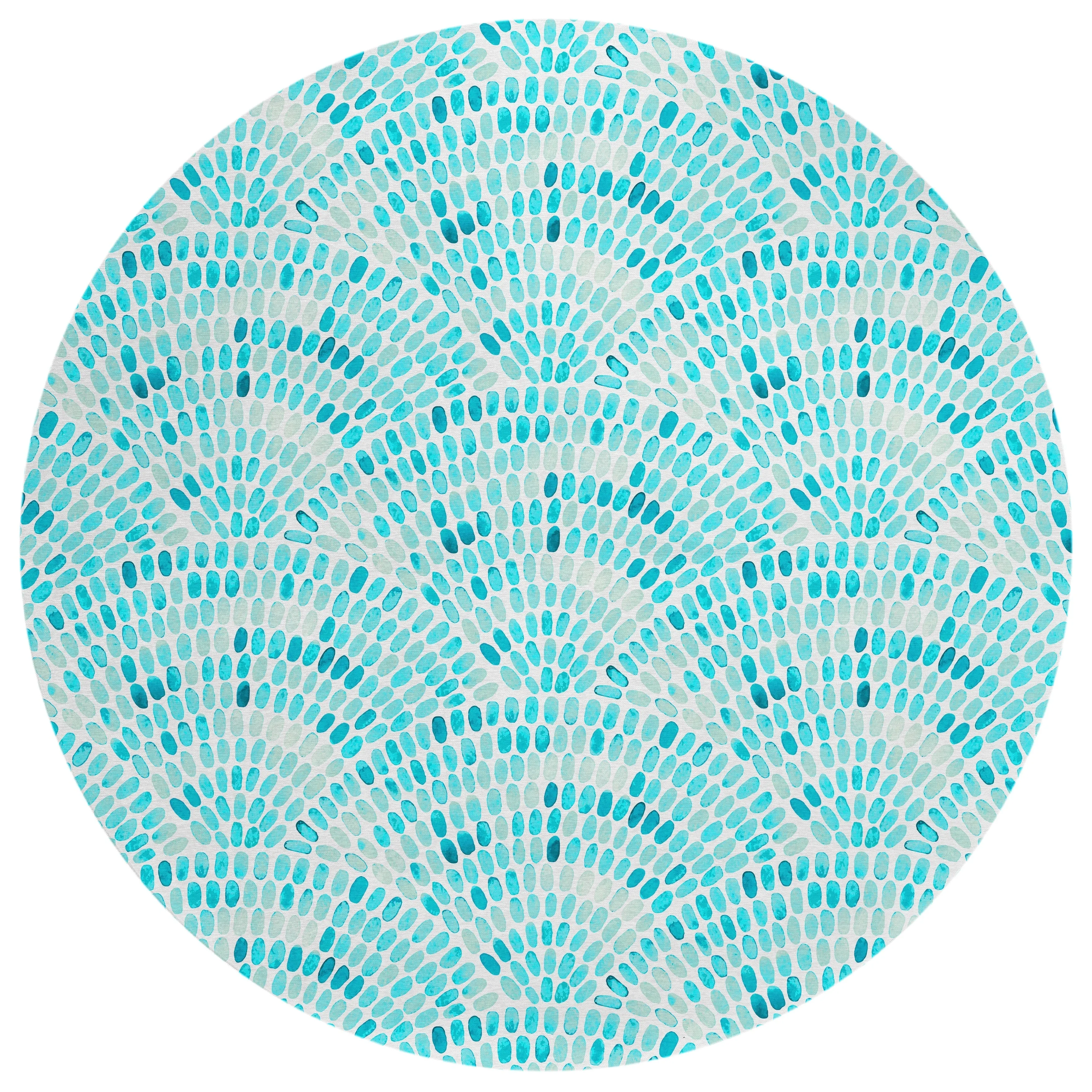 Indoor/Outdoor Surfside Modern Washable Rug
