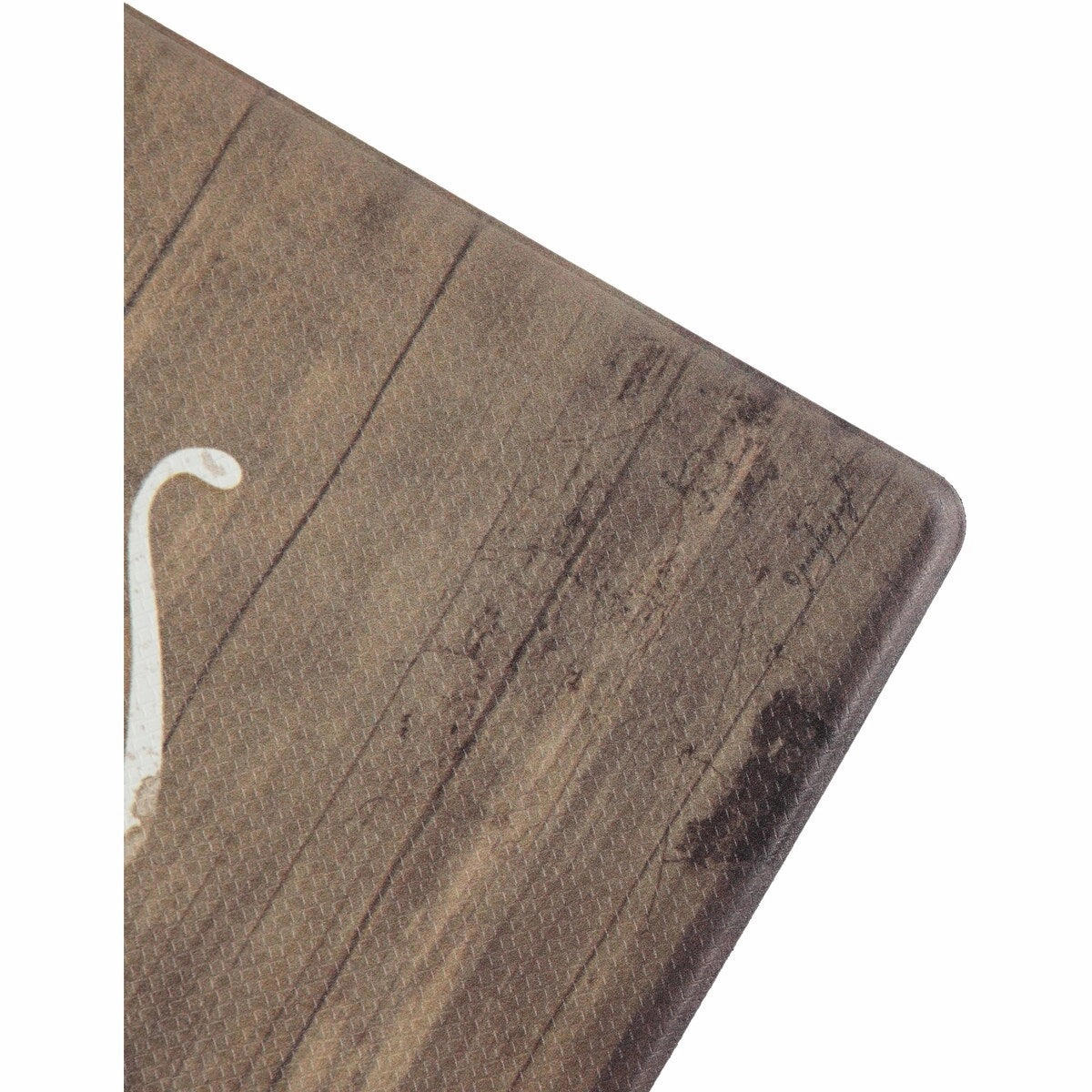 J&V Textiles Oversized Cushioned Anti fatigue Kitchen Mat (Grateful) Brown Size 20X55 - 20 X 55