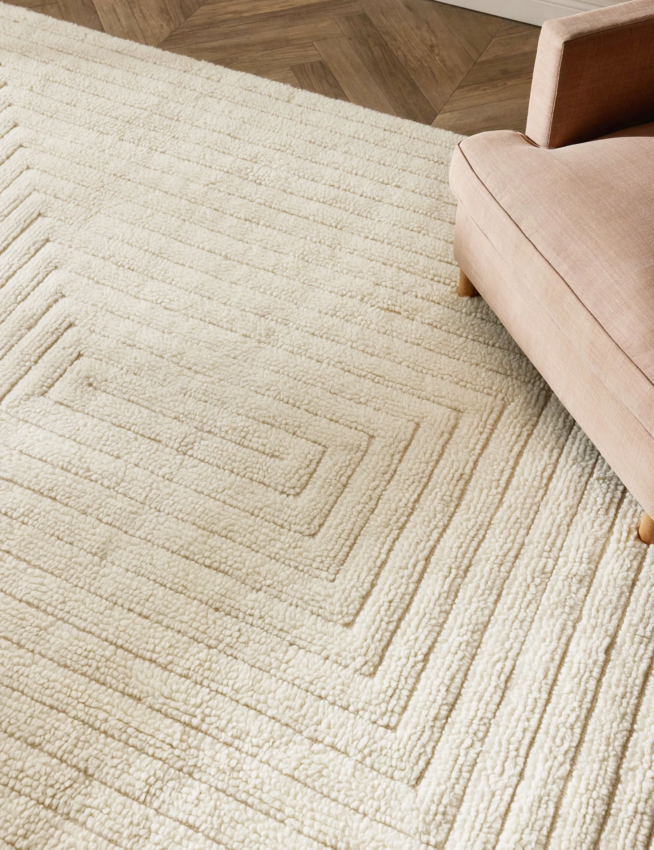 Jaela Hand-Tufted Wool Rug Swatch 18 x 18
