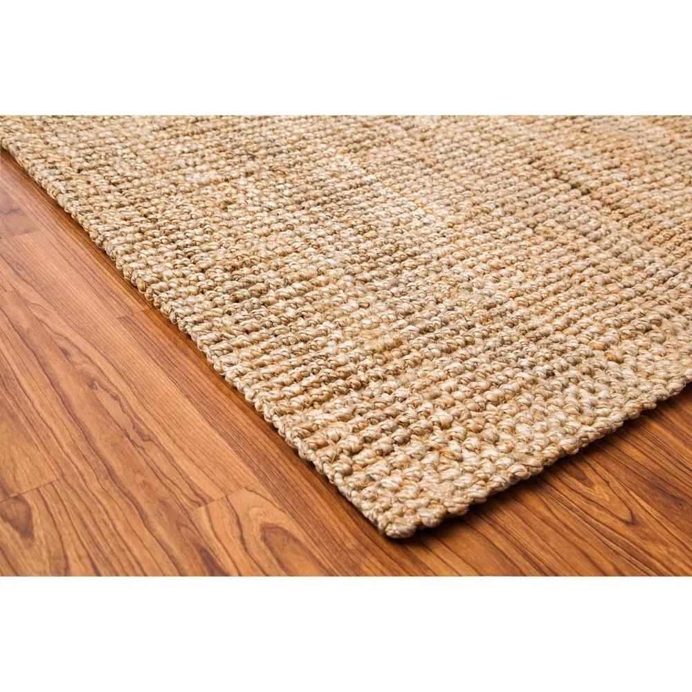 Jani Lhasa Ribbed Loop Wool and Jute Rug