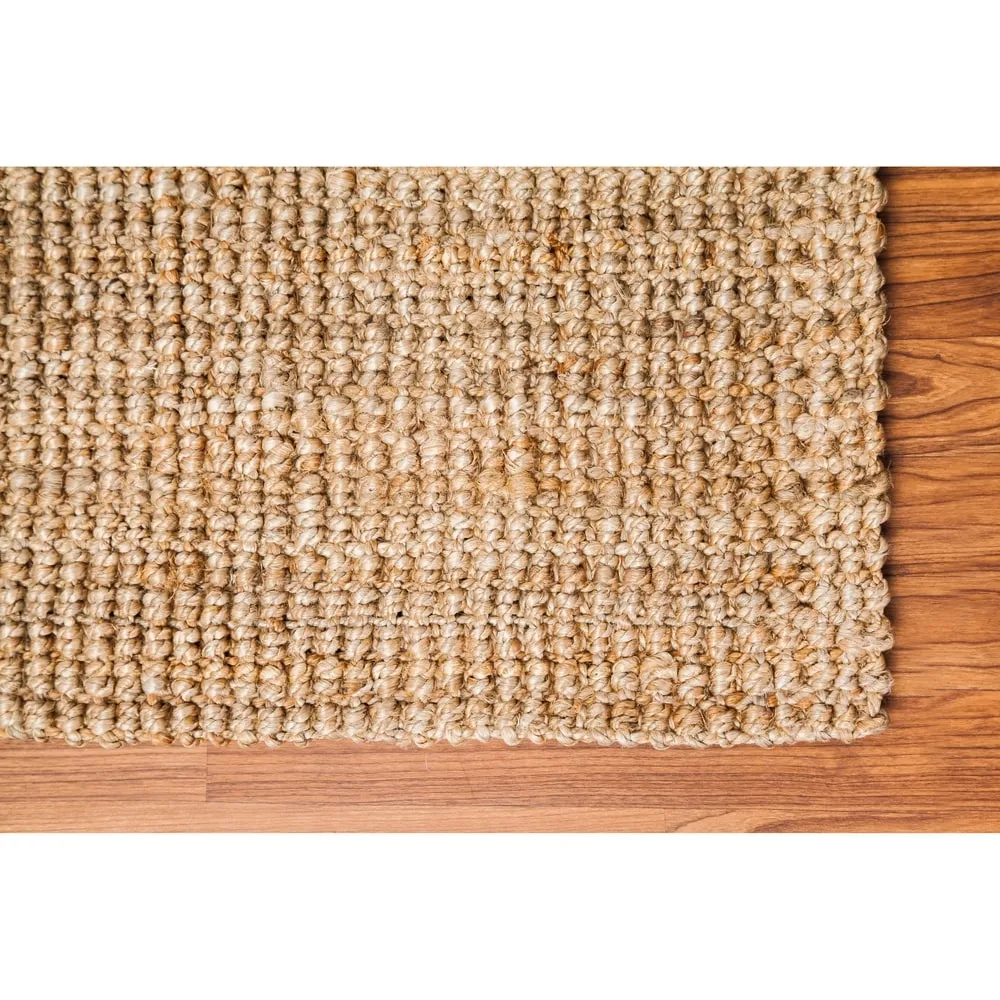 Jani Lhasa Ribbed Loop Wool and Jute Rug
