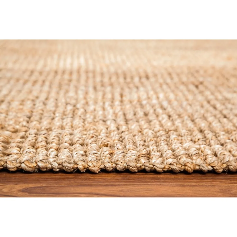 Jani Lhasa Ribbed Loop Wool and Jute Rug