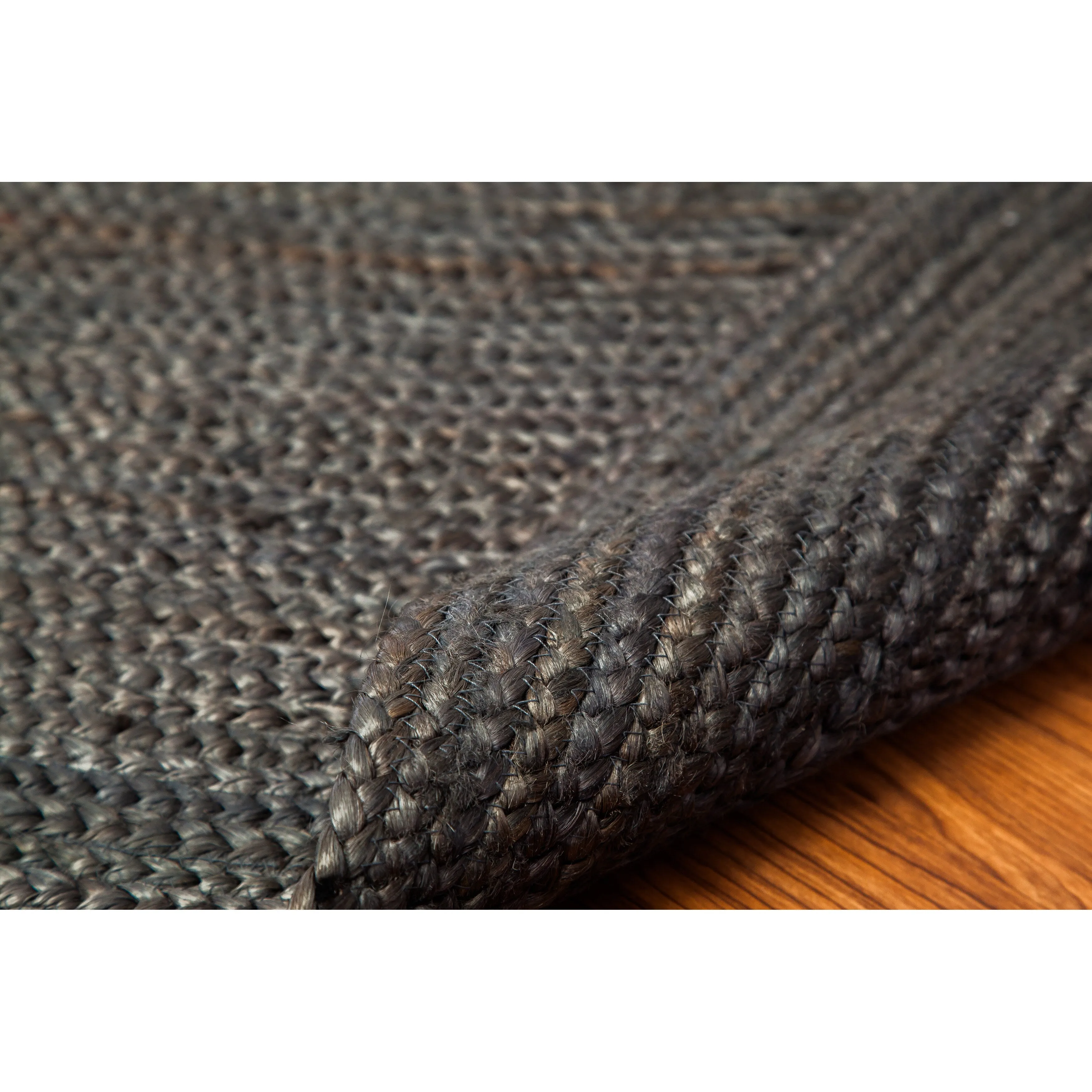Jani Tara Braided Natural Jute Area Rug - Kerala Round Rug. 4-Feet. Durable. Superior Quality
