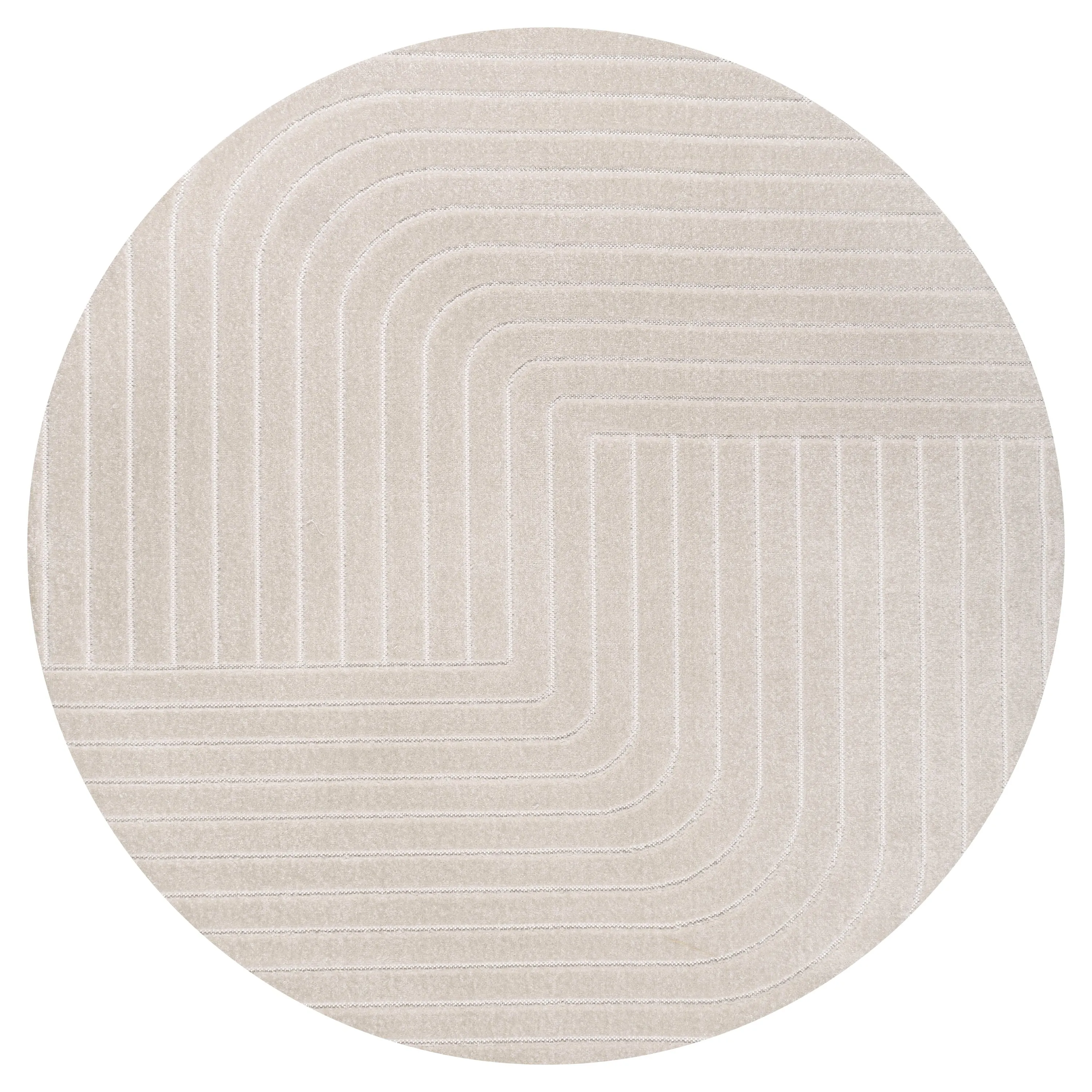 JONATHAN Y Aarhus Minimalist Angle Geometric Ivory/Cream Area Rug