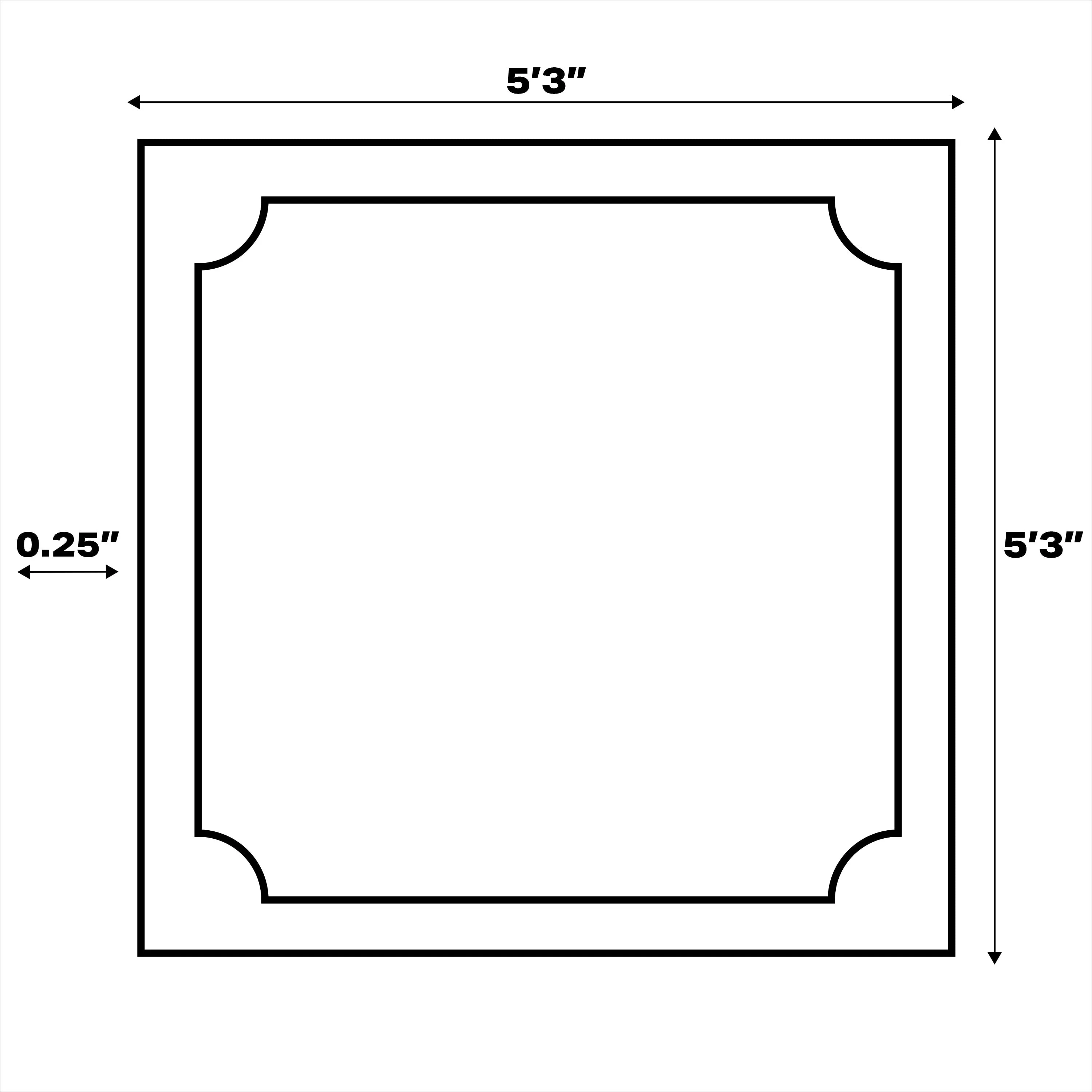 JONATHAN Y Aarhus Minimalist Angle Geometric Ivory/Cream Area Rug