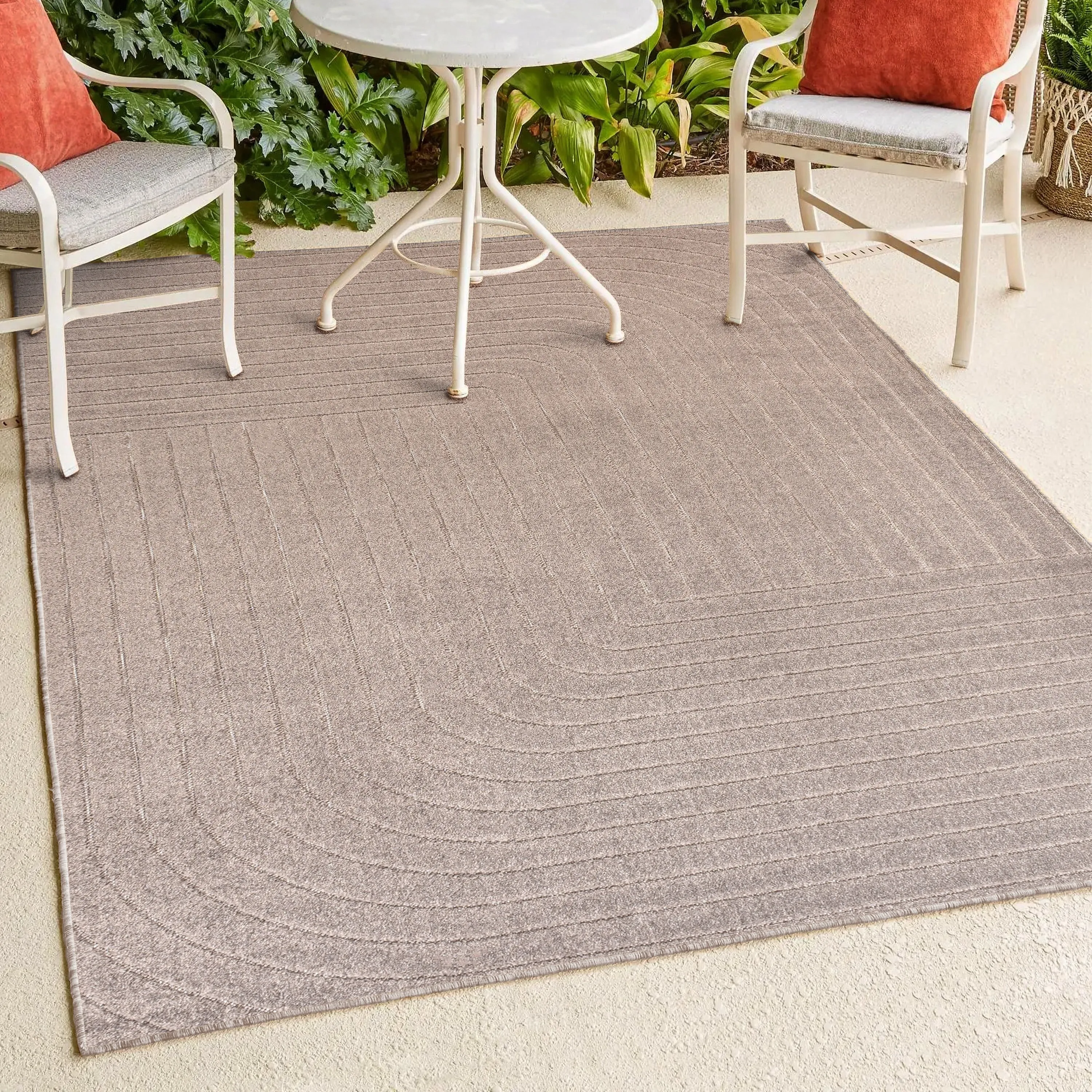 JONATHAN Y Aarhus Minimalist Angle Geometric Ivory/Cream Area Rug