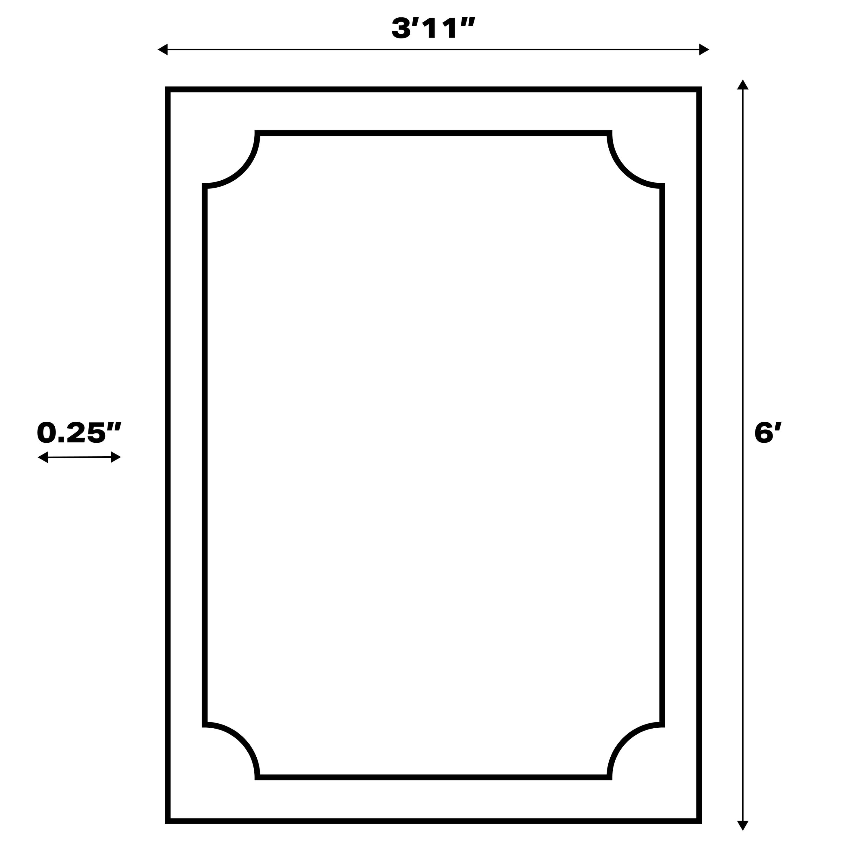 JONATHAN Y Aarhus Minimalist Angle Geometric Ivory/Cream Area Rug
