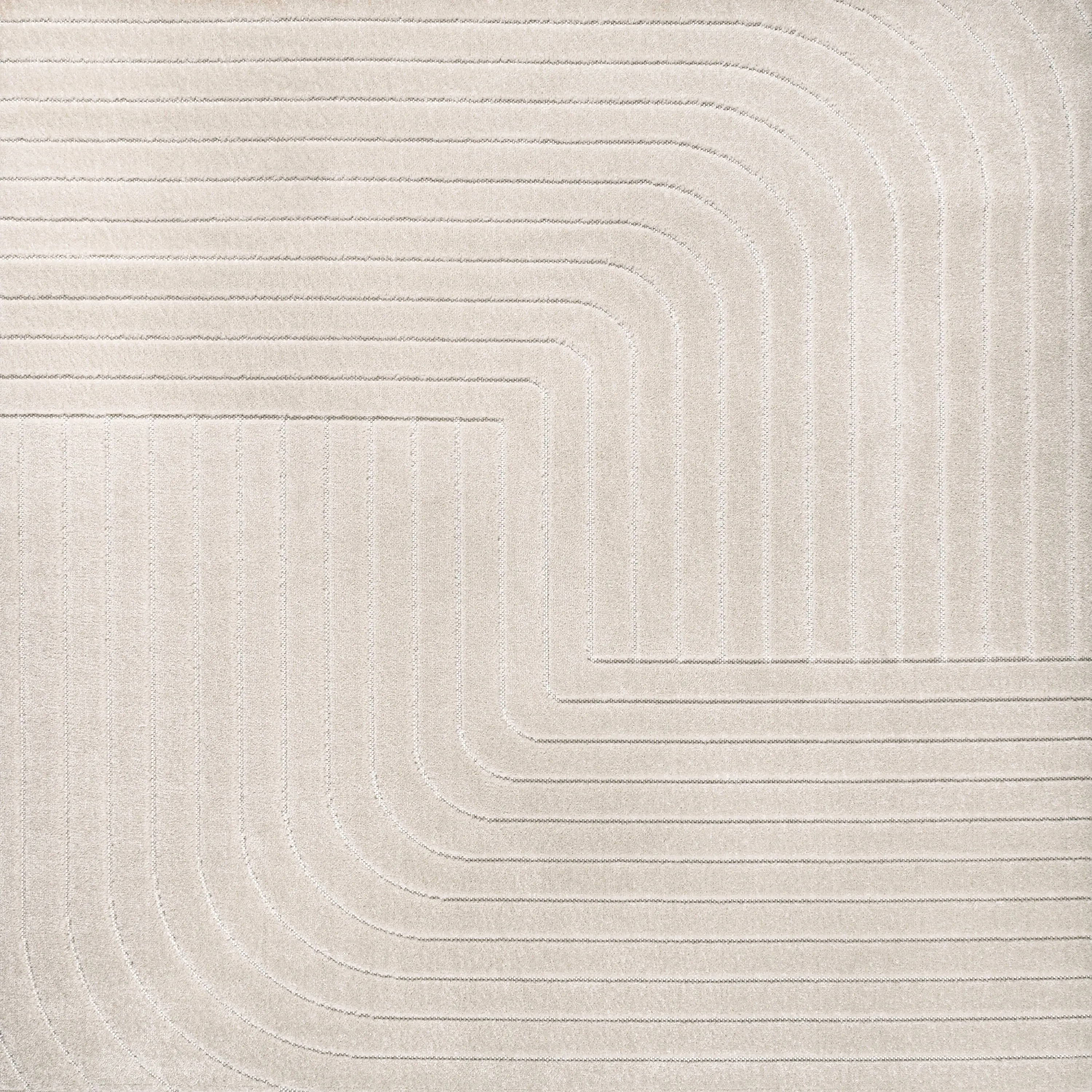 JONATHAN Y Aarhus Minimalist Angle Geometric Ivory/Cream Area Rug