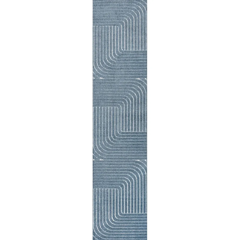 JONATHAN Y Aarhus Minimalist Angle Geometric Ivory/Cream Area Rug
