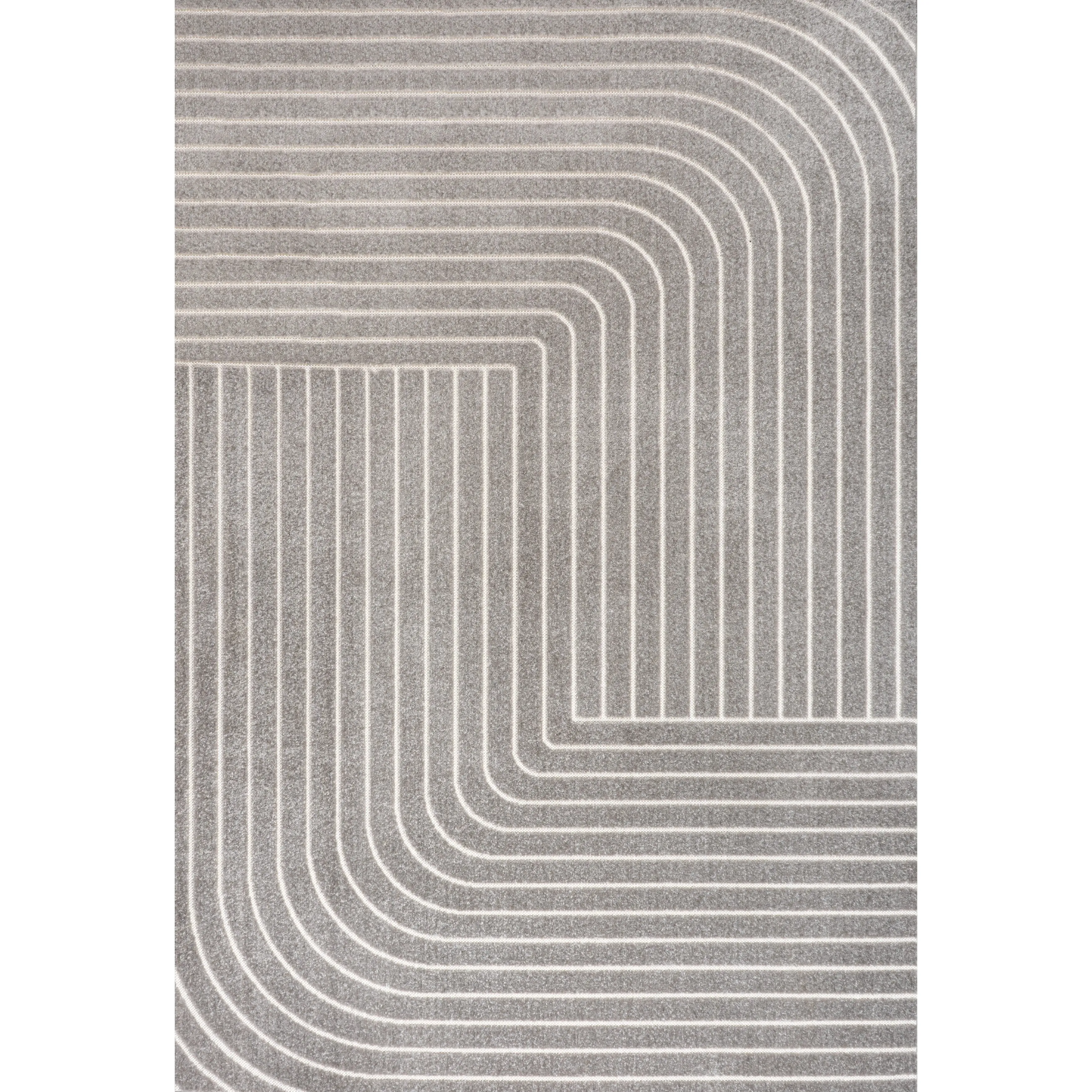 JONATHAN Y Aarhus Minimalist Angle Geometric Ivory/Cream Area Rug
