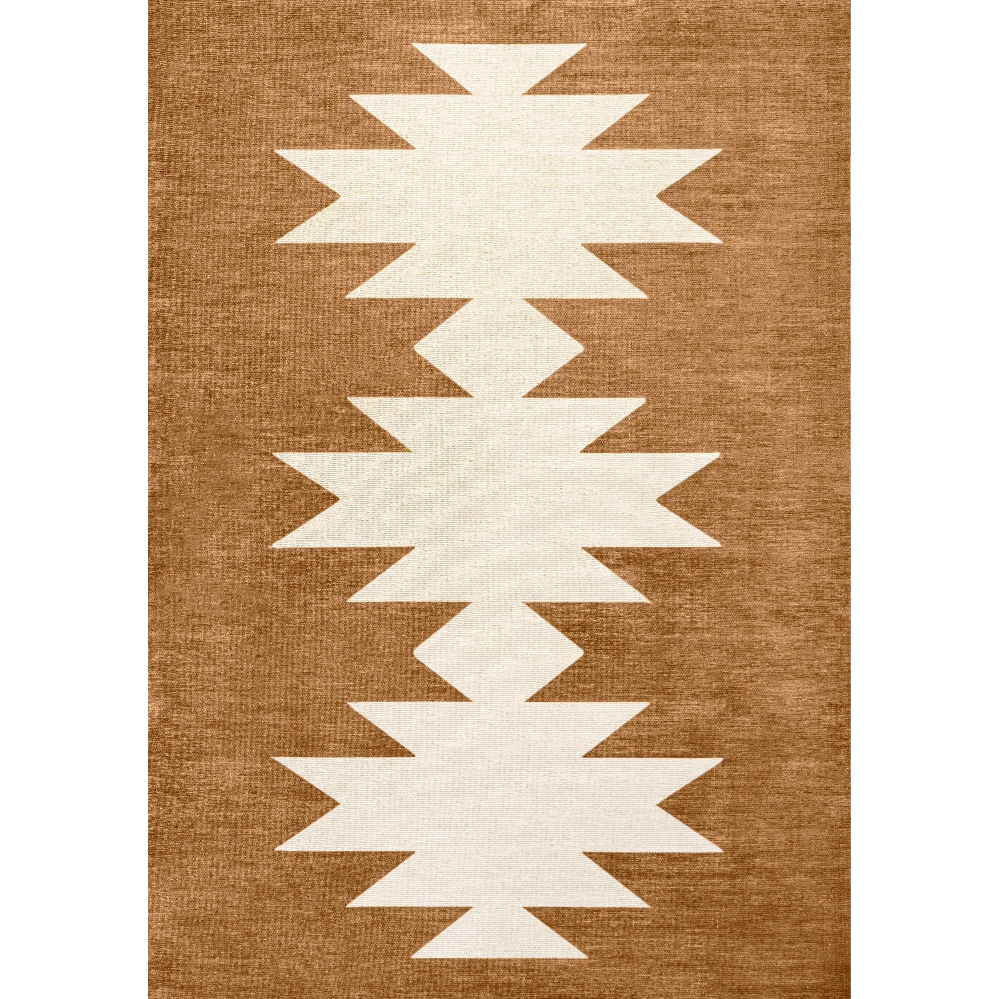 JONATHAN Y Adriel Solid Low-Pile Machine Washable Area Rug
