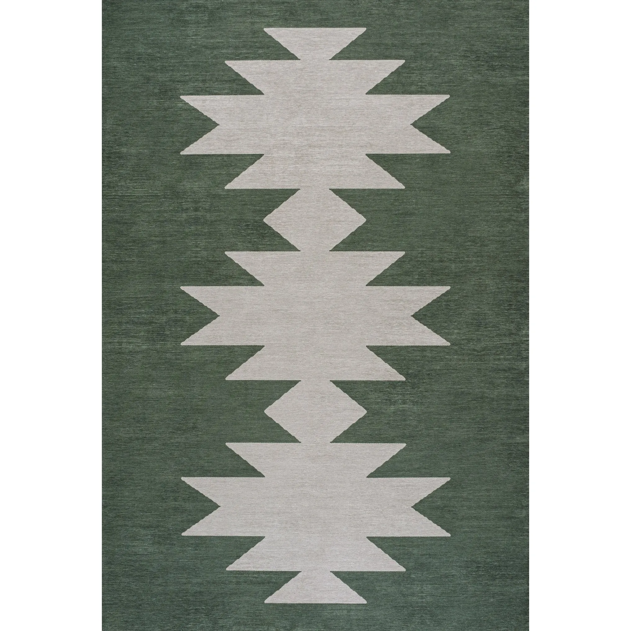JONATHAN Y Adriel Solid Low-Pile Machine Washable Area Rug