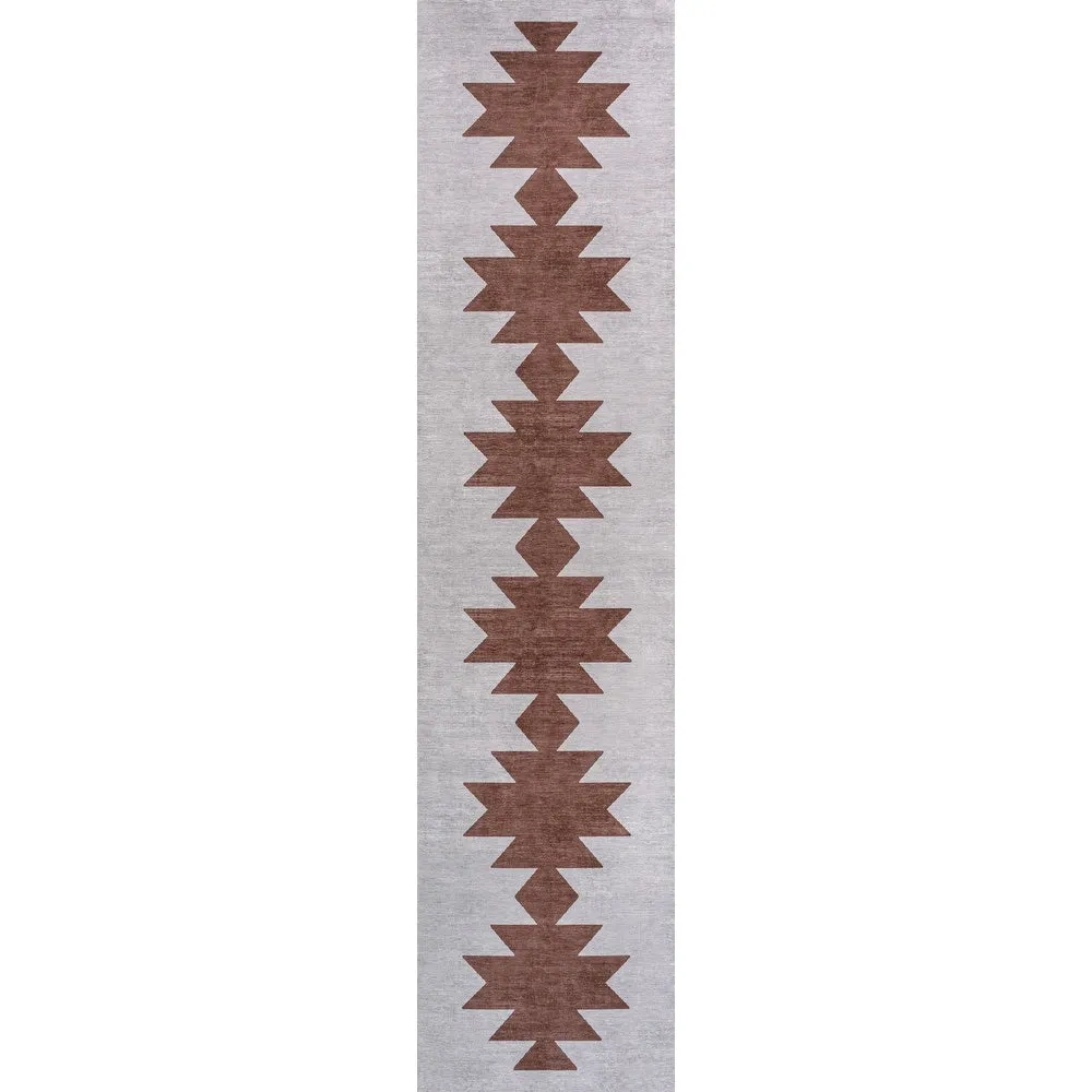 JONATHAN Y Adriel Solid Low-Pile Machine Washable Area Rug