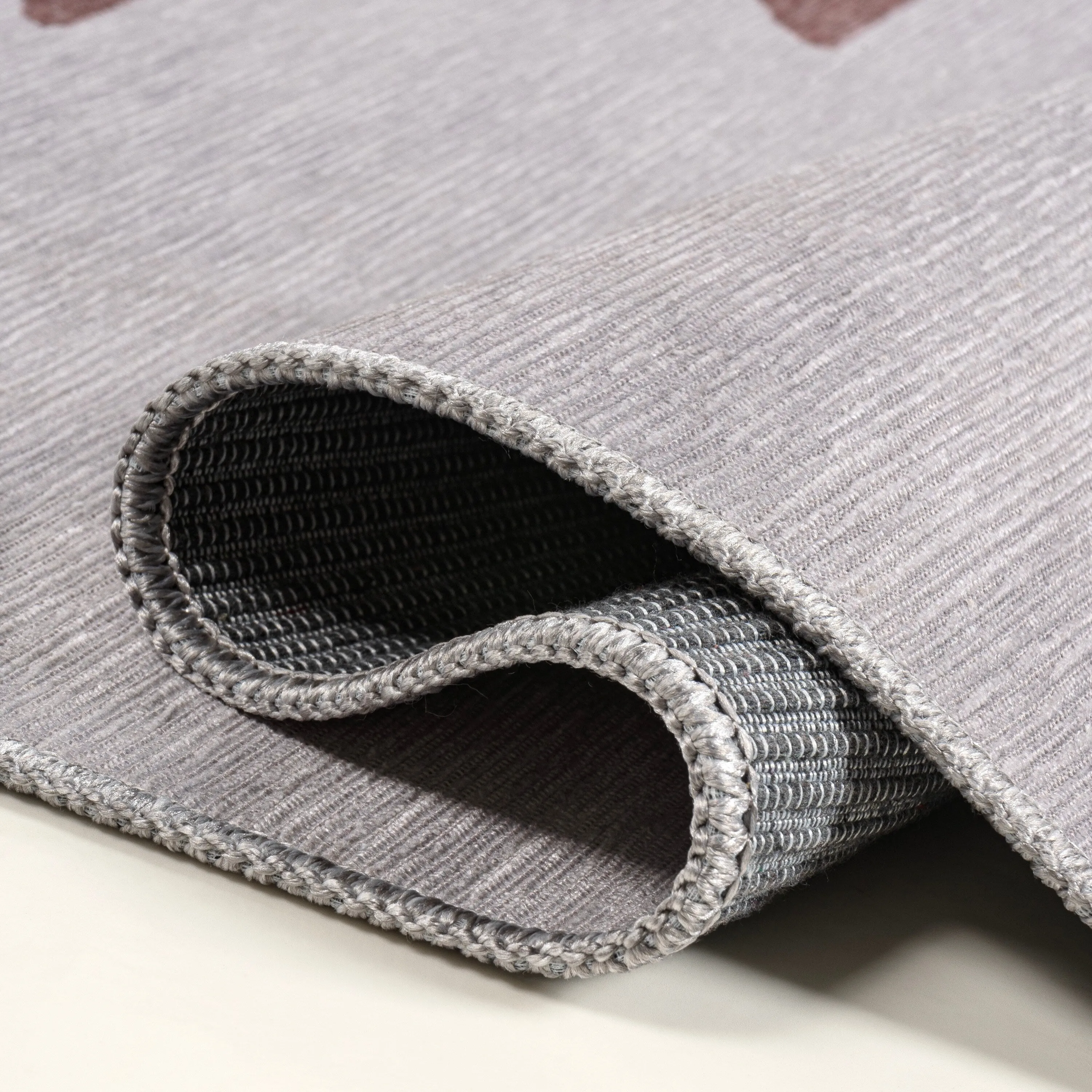 JONATHAN Y Adriel Solid Low-Pile Machine Washable Area Rug